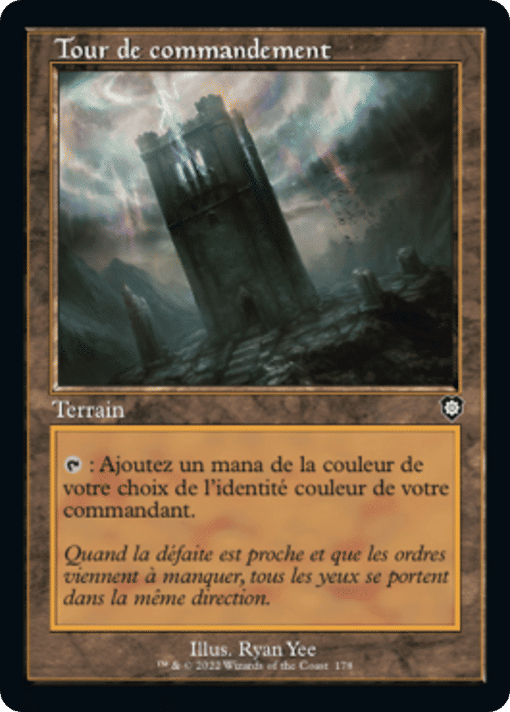 Tour de commandement — The Brothers' War Commander — Magic: The Gathering