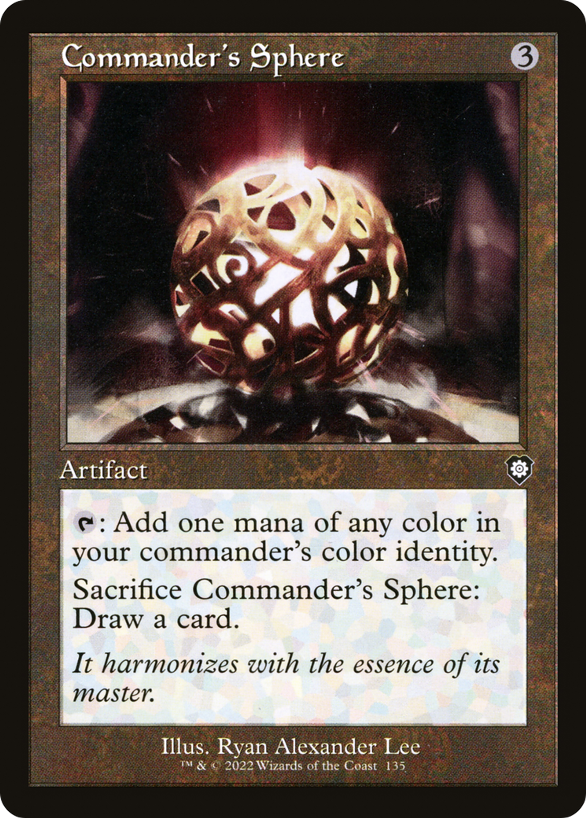 Sphère du commandant — The Brothers' War Commander — Magic: The Gathering