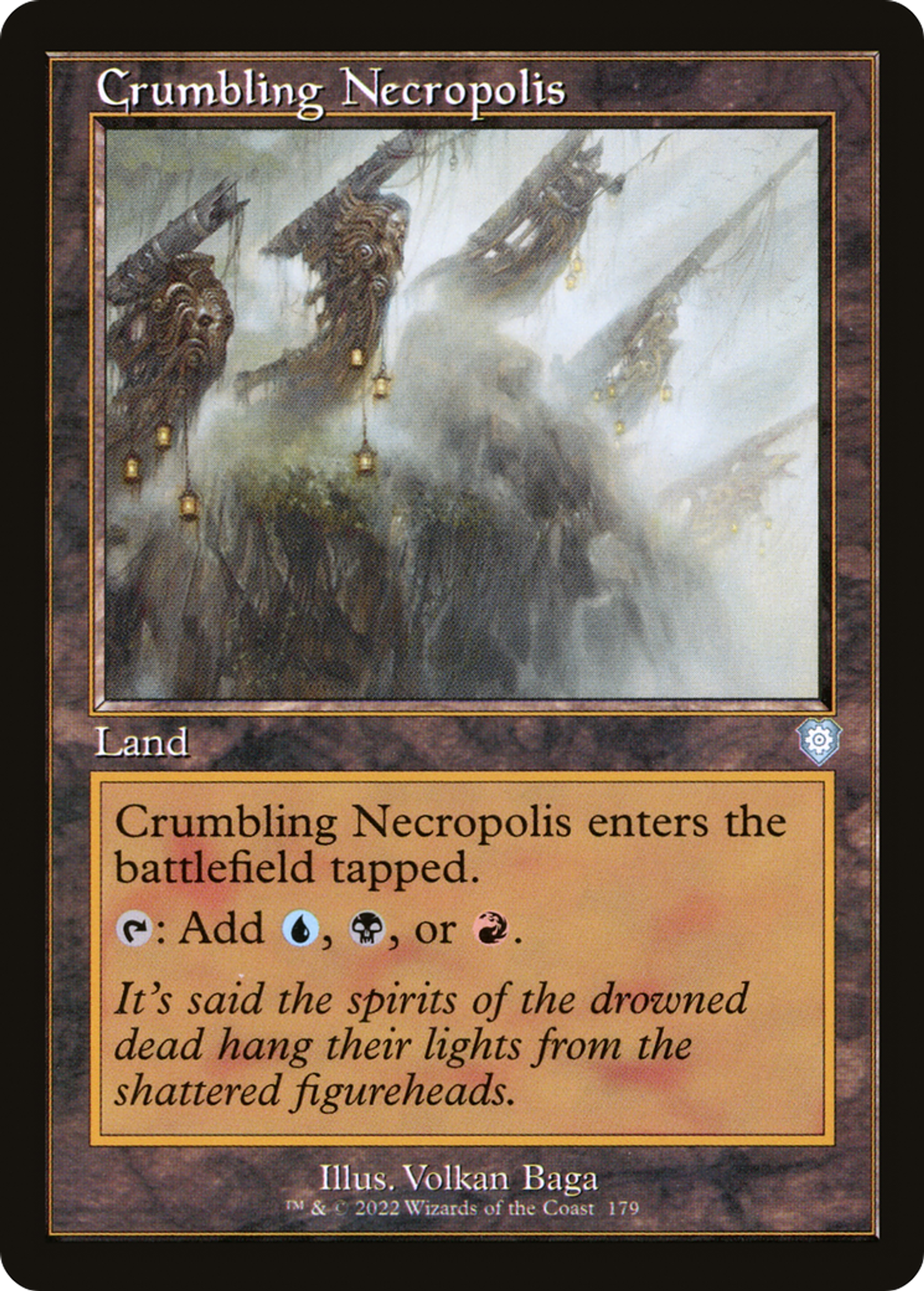 Nécropole croulante — The Brothers' War Commander — Magic: The Gathering