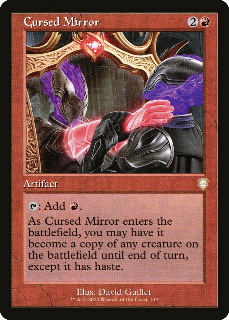 Cursed Mirror — The Brothers' War Commander — Magic: The Gathering