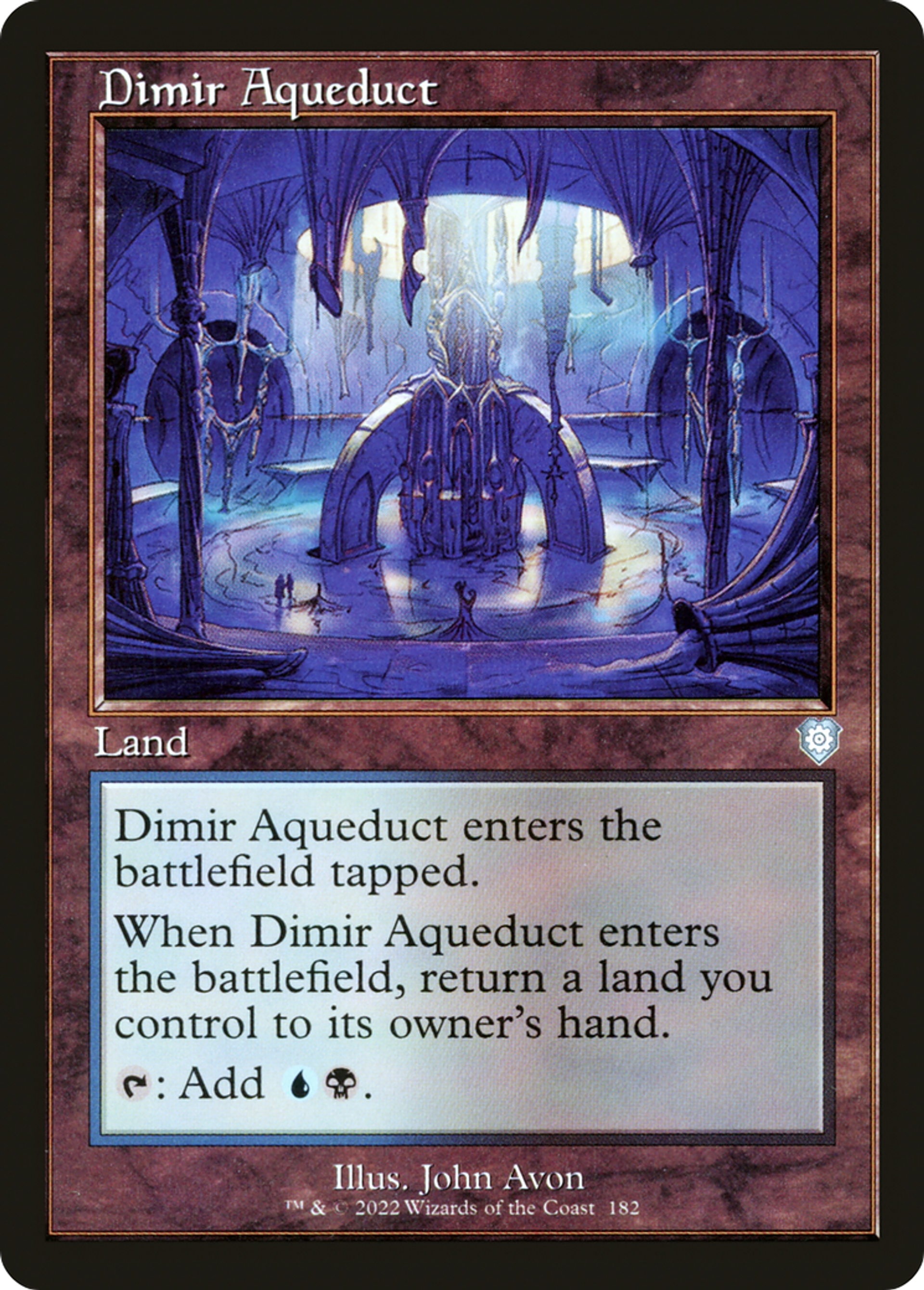 Aqueduc de Dimir — The Brothers' War Commander — Magic: The Gathering