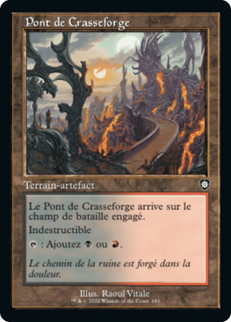 Pont de Crasseforge — The Brothers' War Commander — Magic: The Gathering