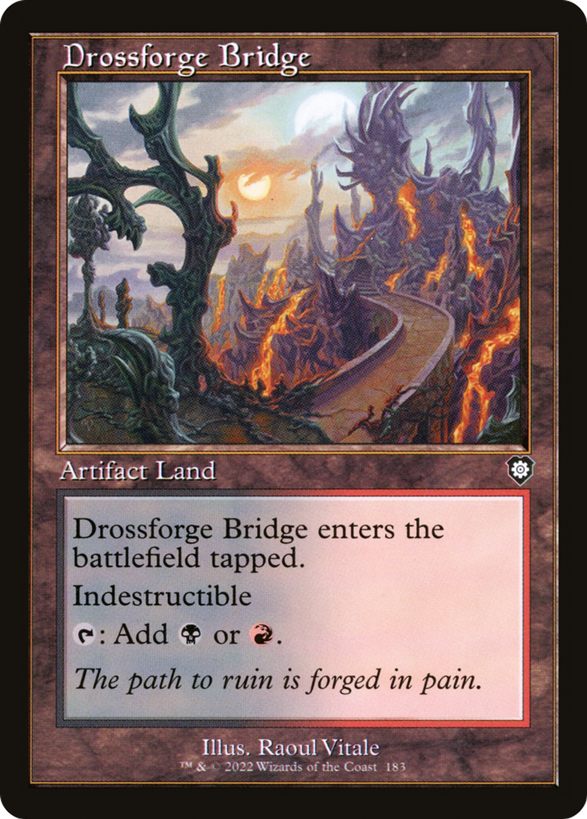 Pont de Crasseforge — The Brothers' War Commander — Magic: The Gathering