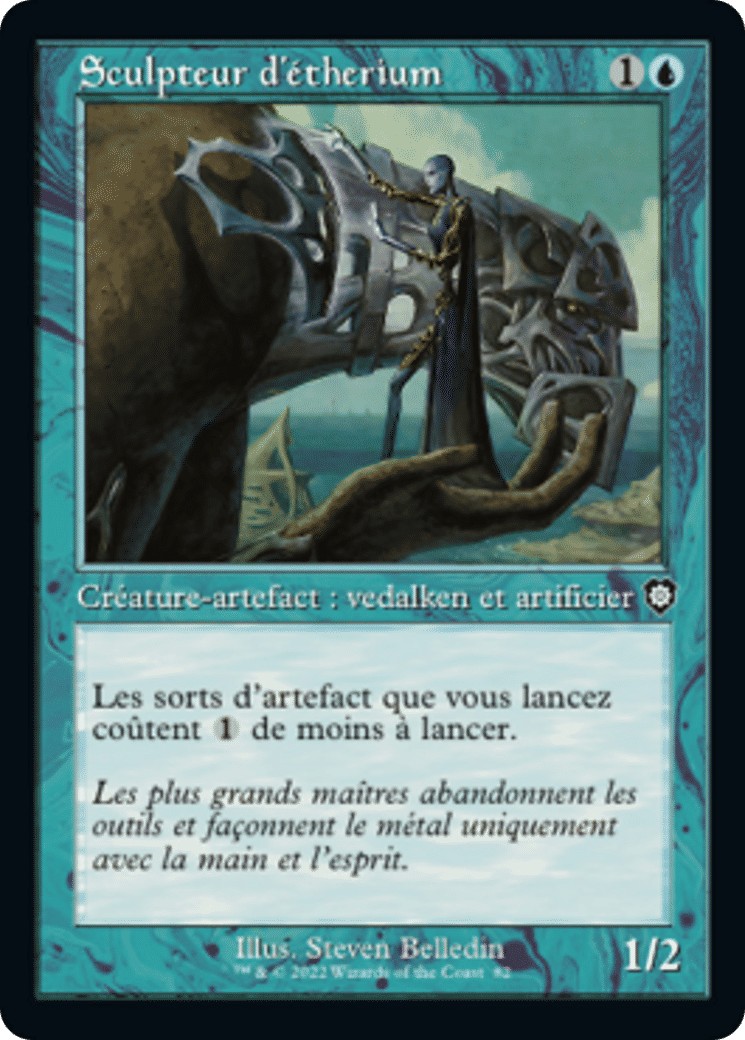 Sculpteur d'étherium — The Brothers' War Commander — Magic: The Gathering