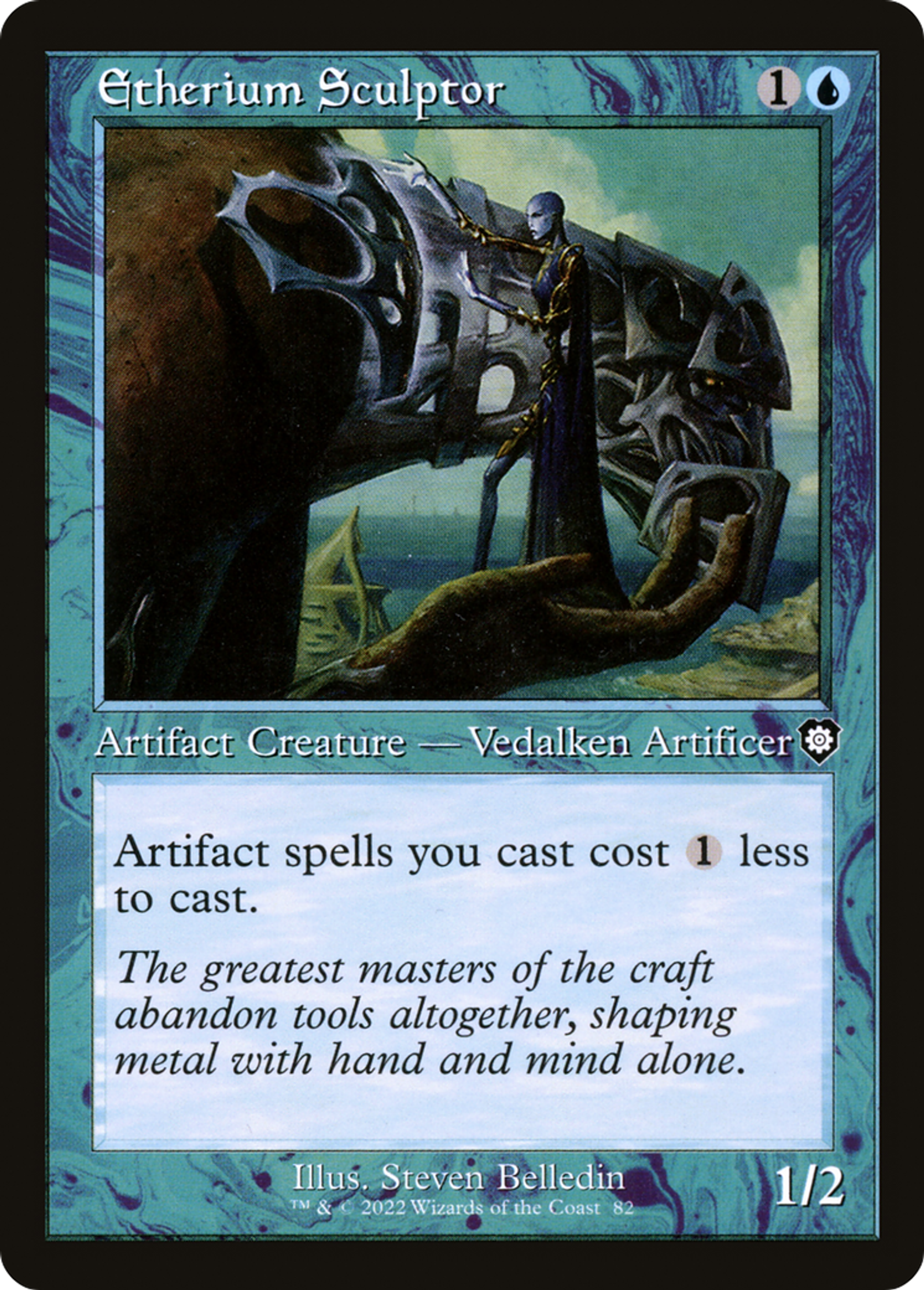 Etherium Sculptor — The Brothers' War Commander — Magic: The Gathering