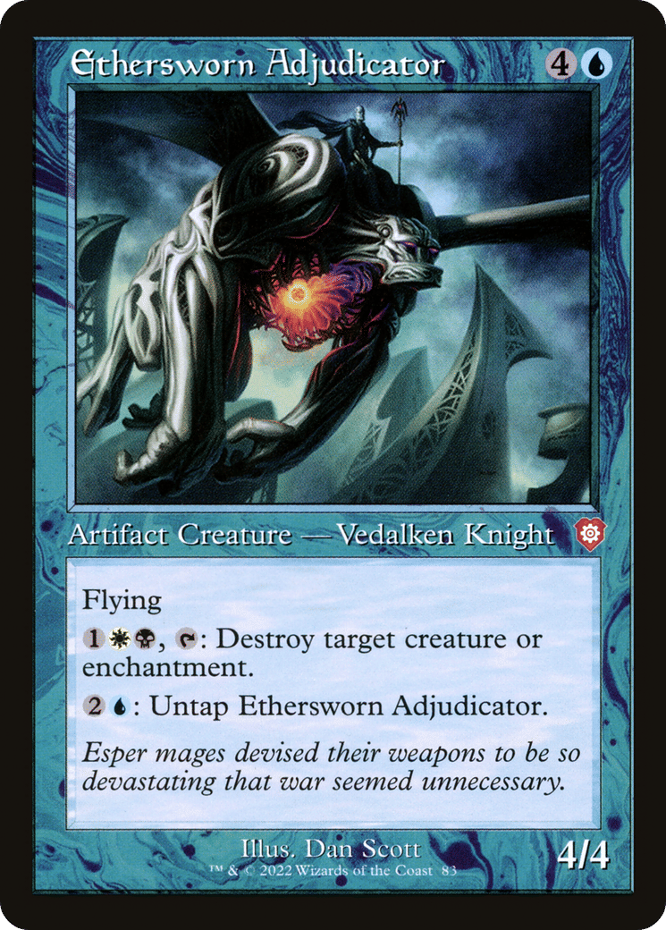 Ethersworn Adjudicator — The Brothers' War Commander — Magic: The Gathering