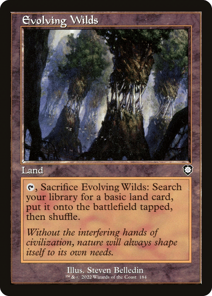 Evolving Wilds — The Brothers' War Commander — Magic: The Gathering