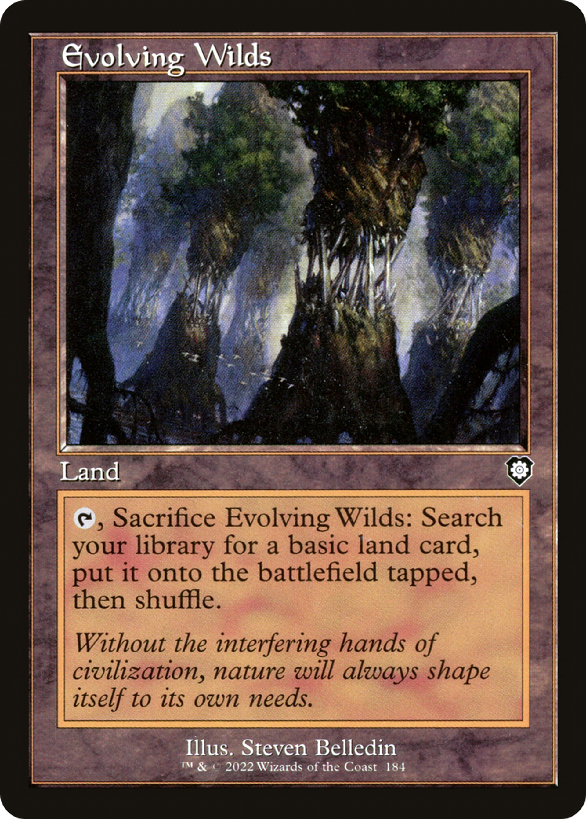 Étendues sauvages en évolution — The Brothers' War Commander — Magic: The Gathering