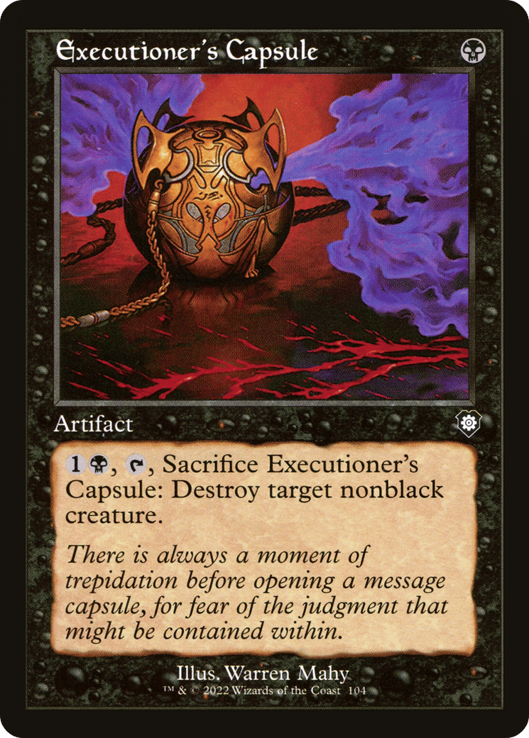 Executioner's Capsule — The Brothers' War Commander — Magic: The Gathering
