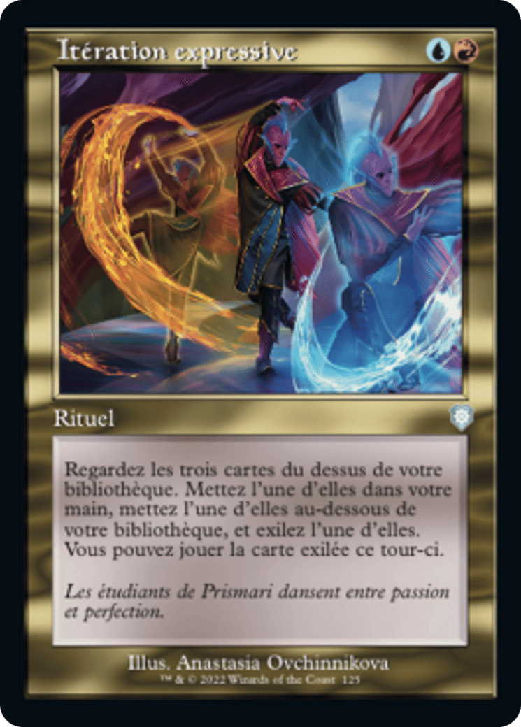 Itération expressive — The Brothers' War Commander — Magic: The Gathering
