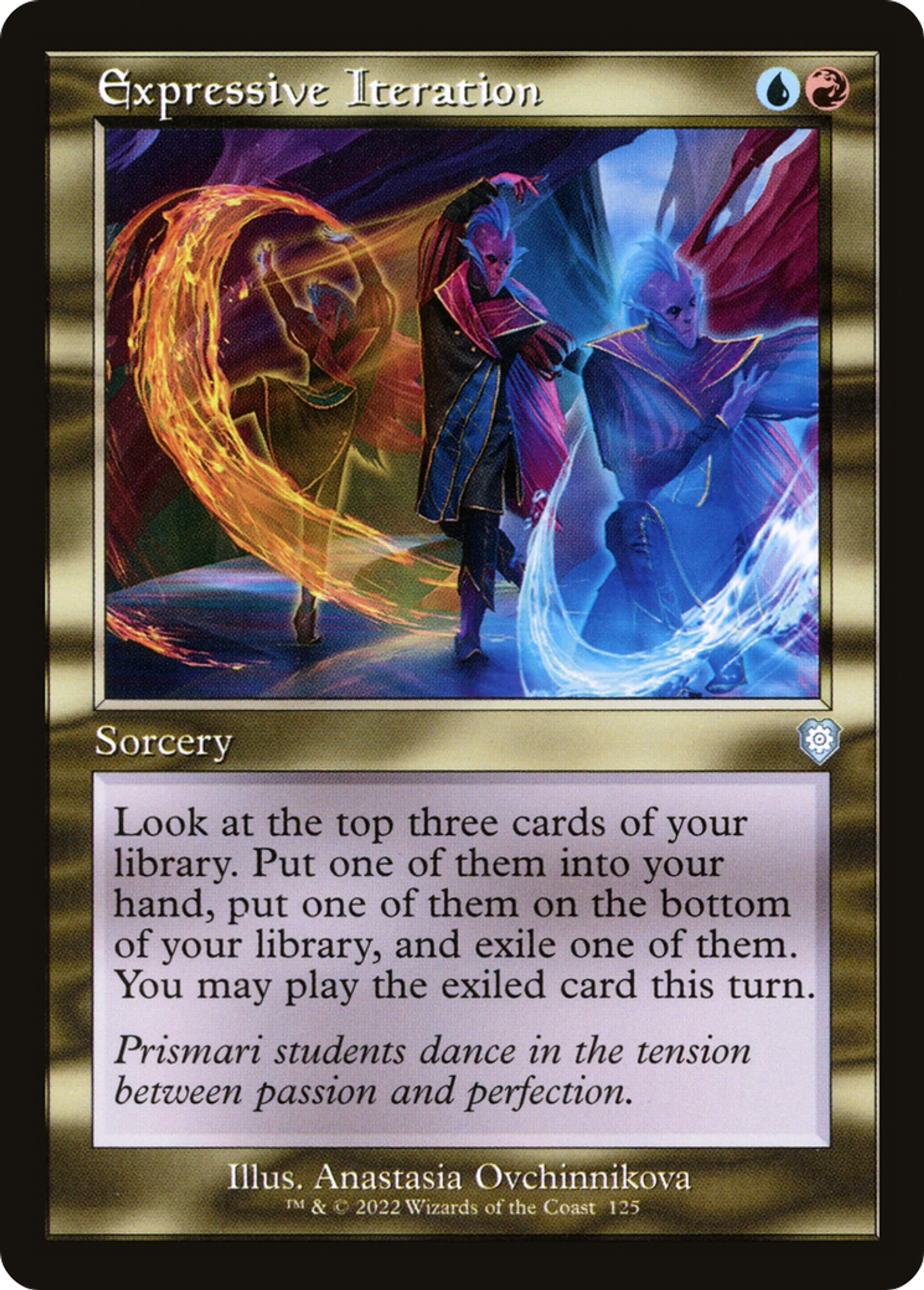 Expressive Iteration — The Brothers' War Commander — Magic: The Gathering