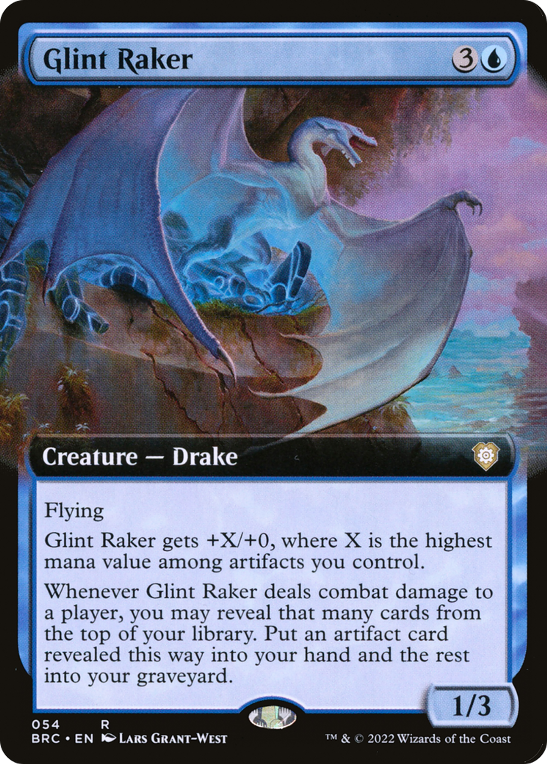 Glint Raker — The Brothers' War Commander — Magic: The Gathering