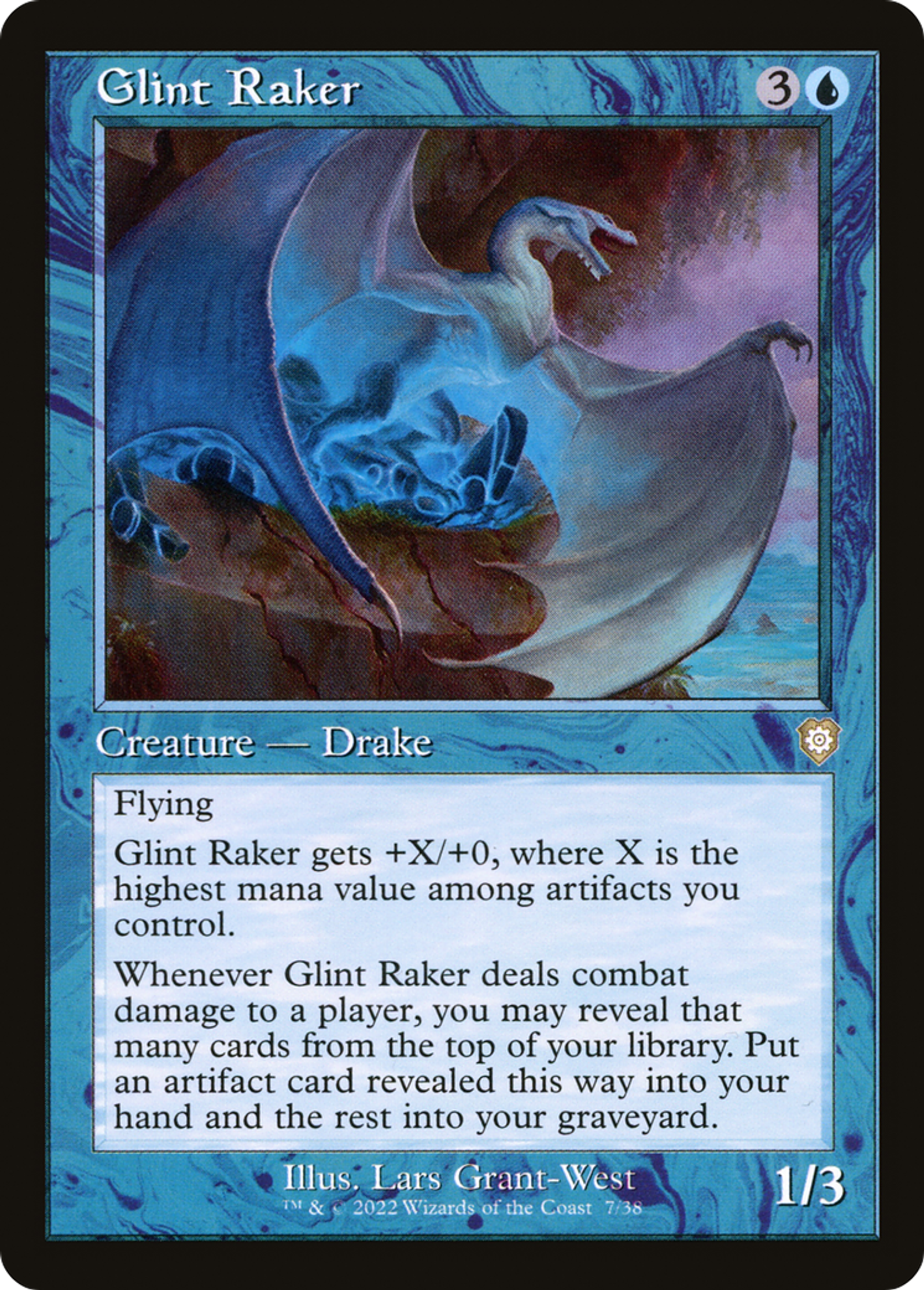 Ratisseur rutilant — The Brothers' War Commander — Magic: The Gathering