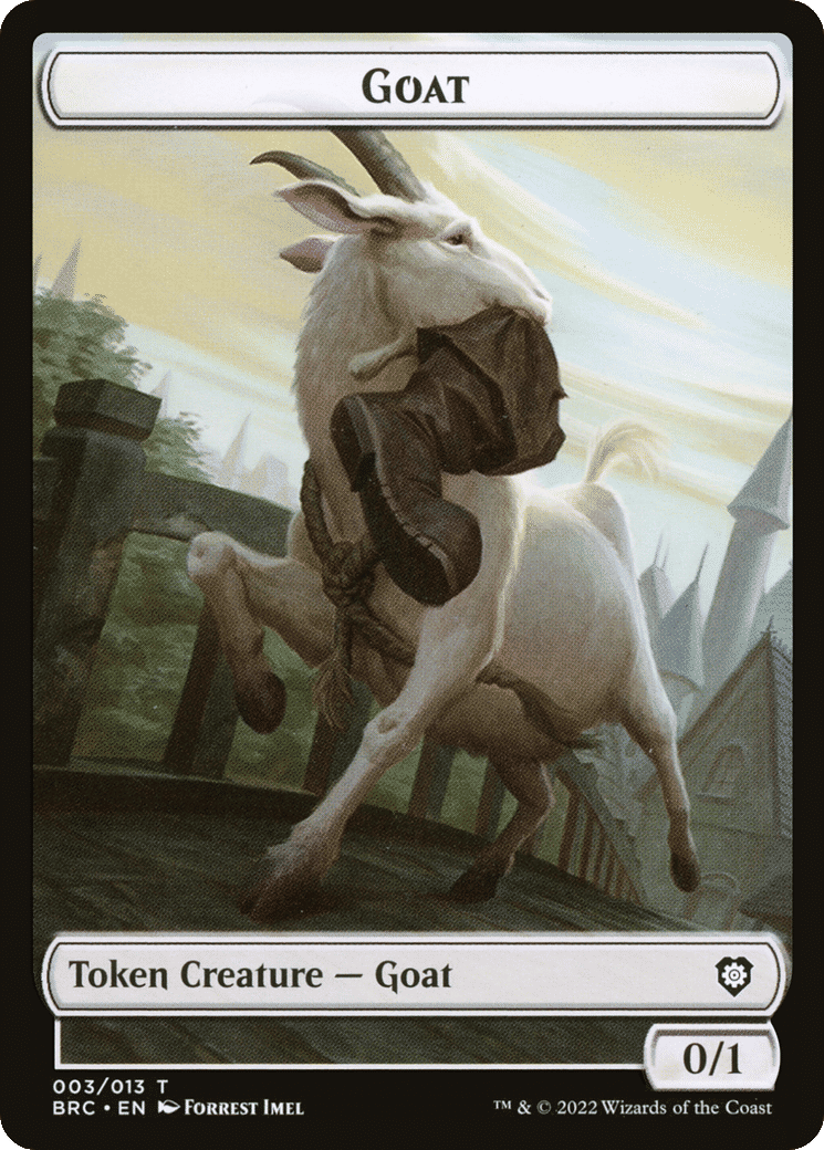 Goat — The Brothers' War Commander — Magic: The Gathering