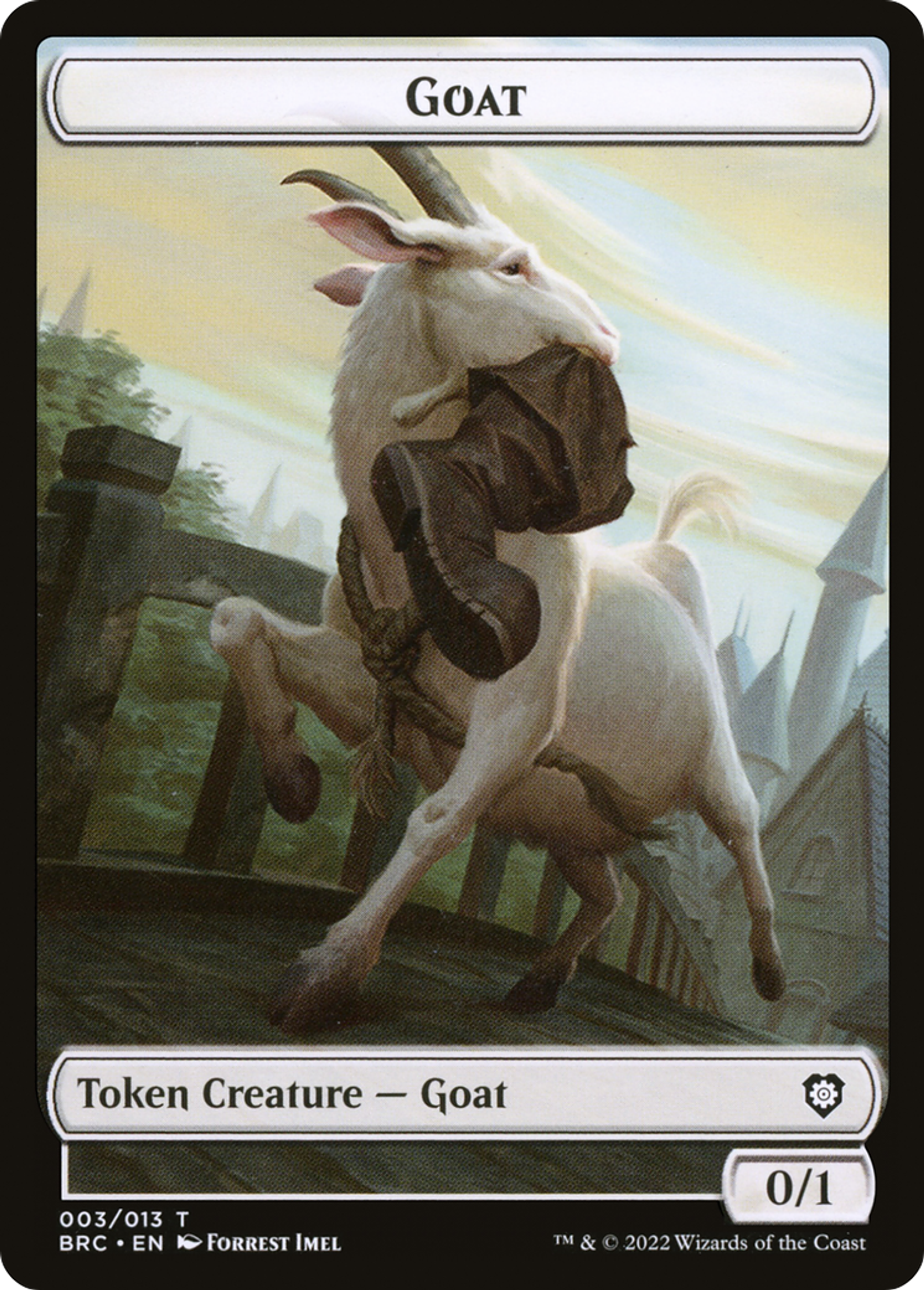 Goat — The Brothers' War Commander — Magic: The Gathering