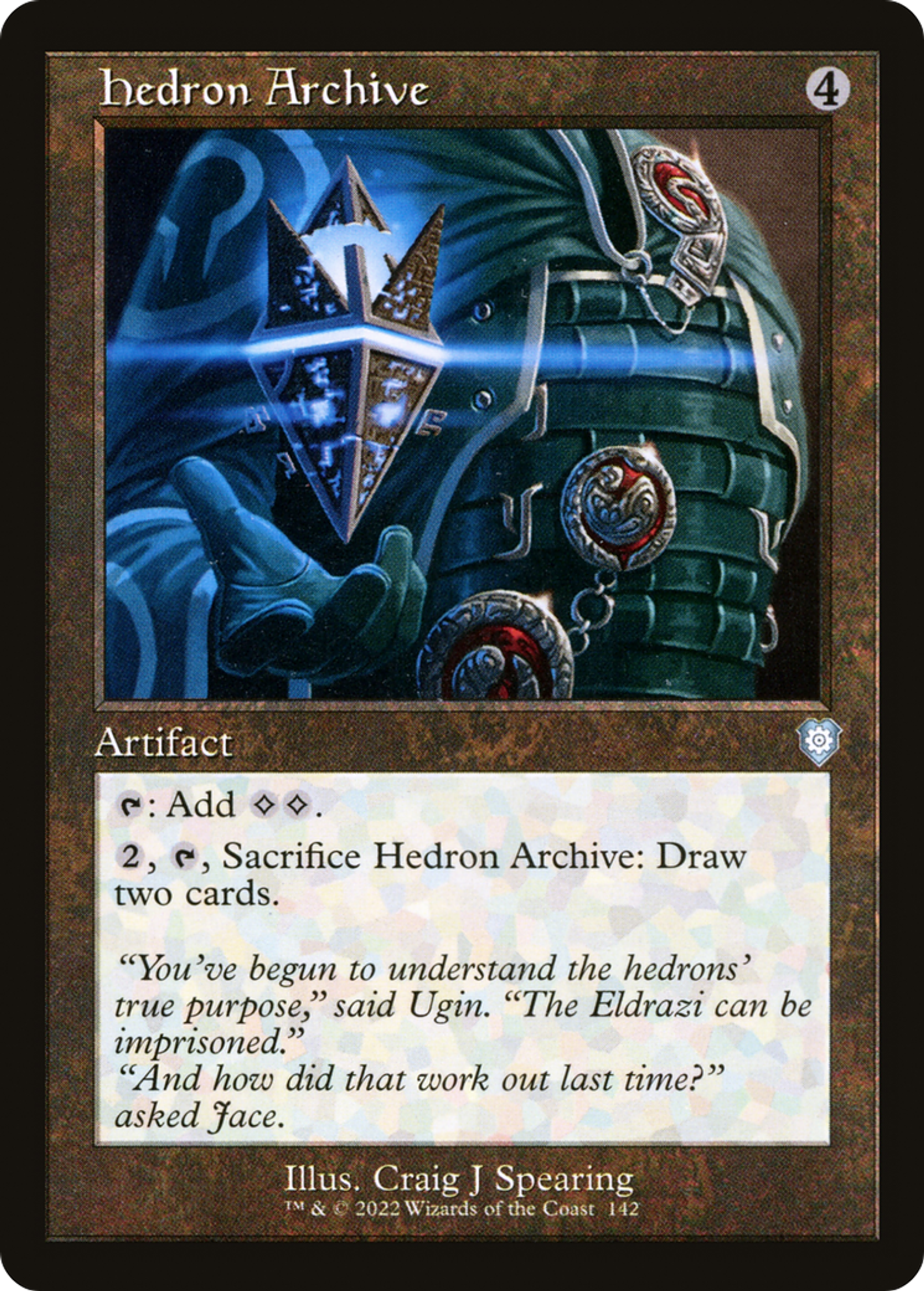 Archive hèdron — The Brothers' War Commander — Magic: The Gathering