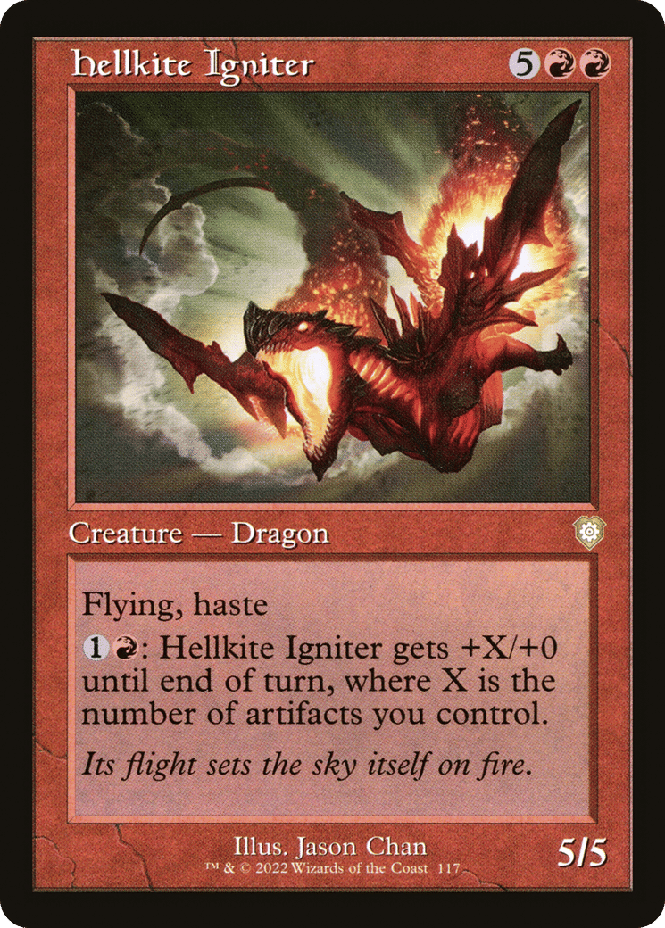 Hellkite Igniter — The Brothers' War Commander — Magic: The Gathering