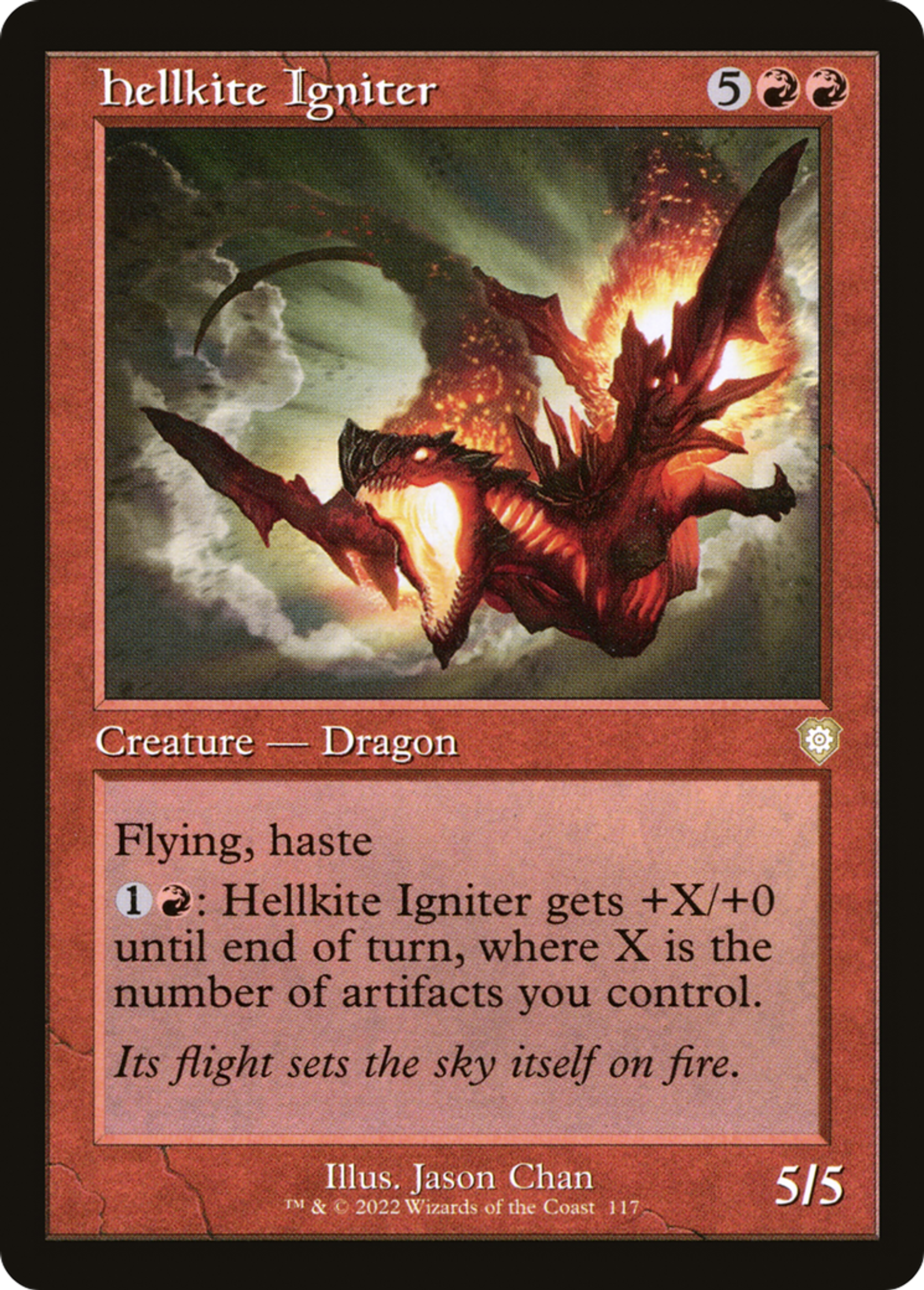 Hellkite Igniter — The Brothers' War Commander — Magic: The Gathering