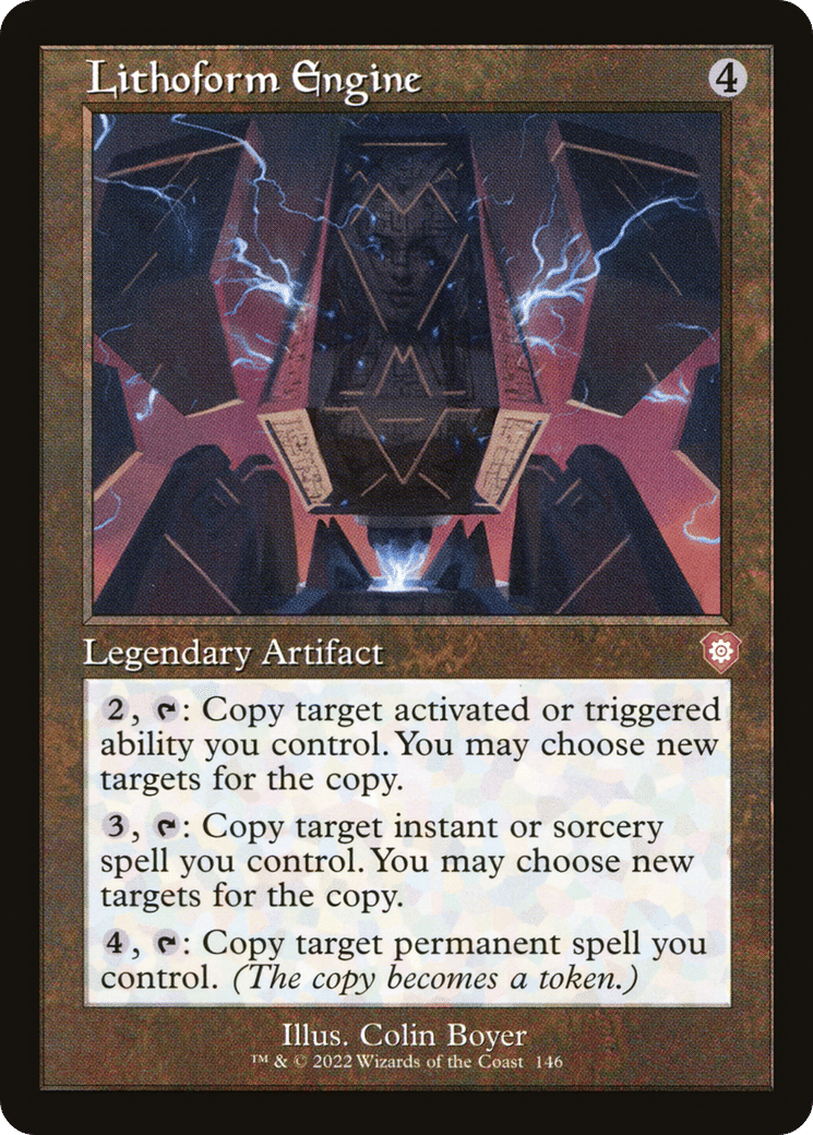 Lithoform Engine — The Brothers' War Commander — Magic: The Gathering