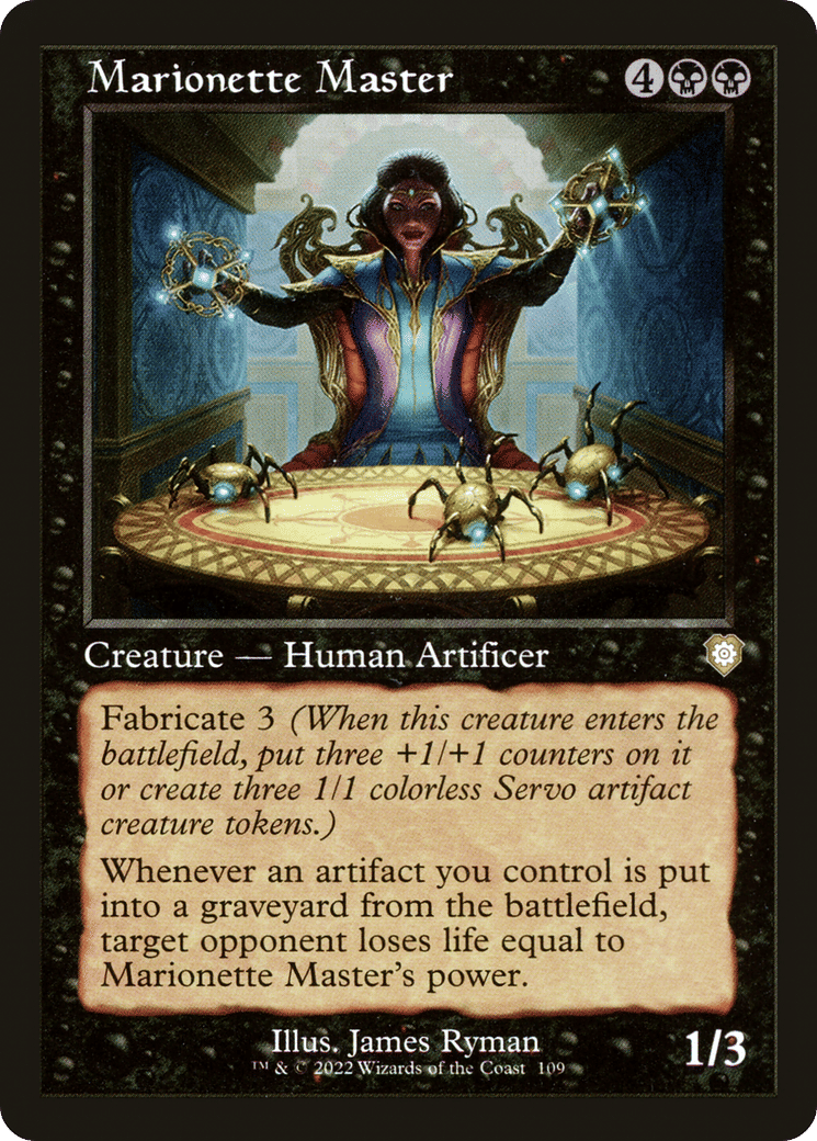 Marionette Master — The Brothers' War Commander — Magic: The Gathering