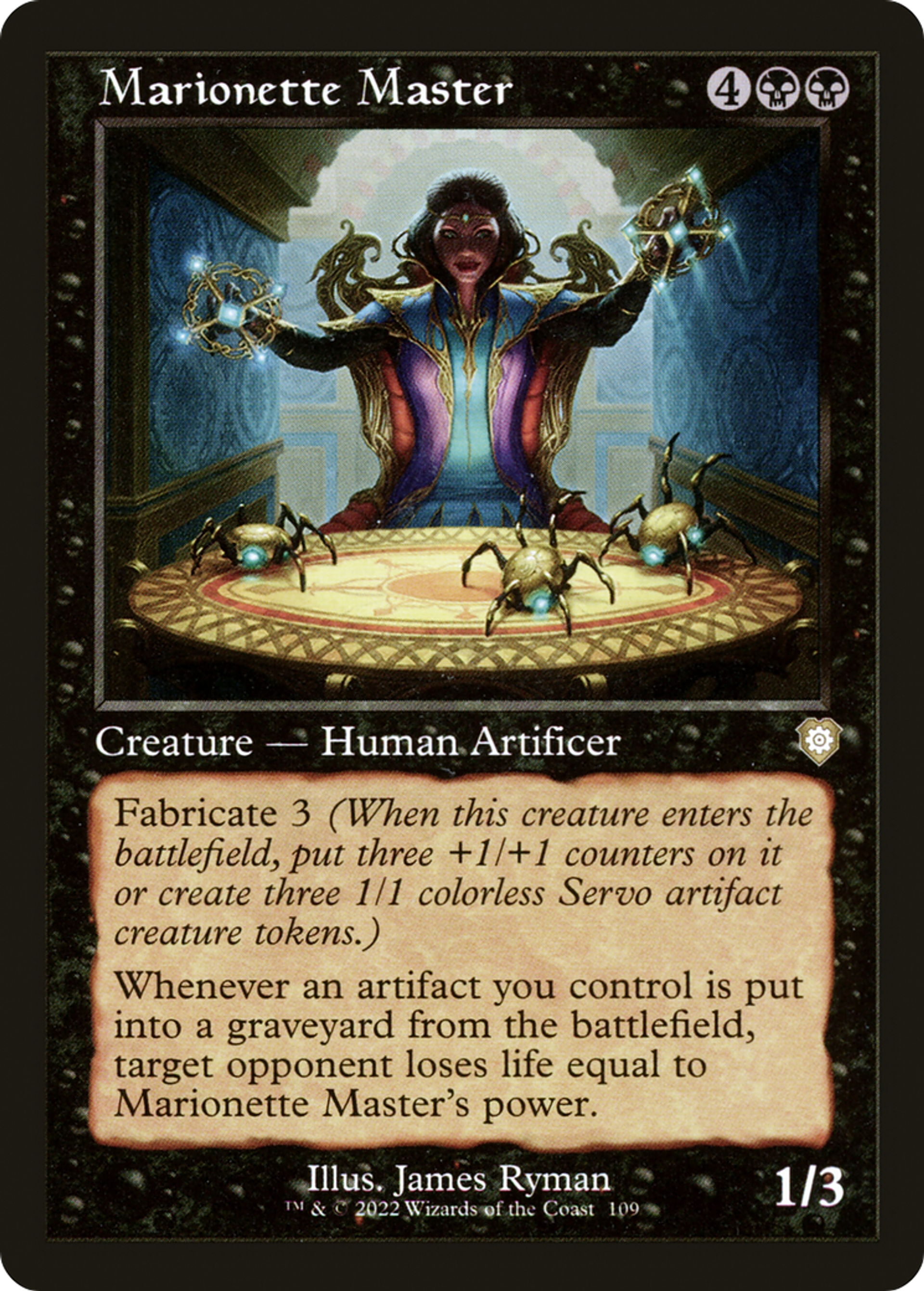 Marionette Master — The Brothers' War Commander — Magic: The Gathering