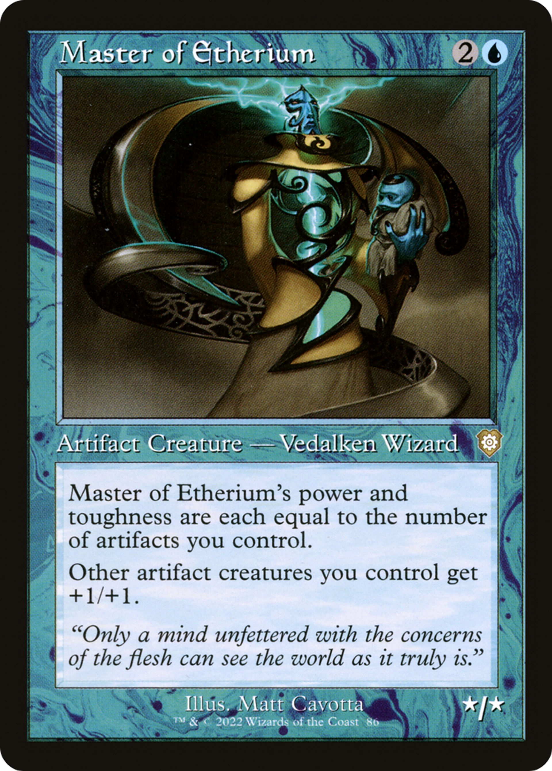 Master of Etherium — The Brothers' War Commander — Magic: The Gathering