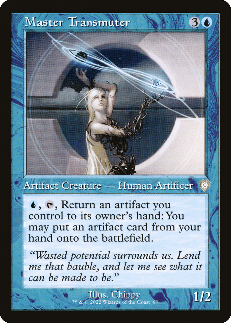 Master Transmuter — The Brothers' War Commander — Magic: The Gathering
