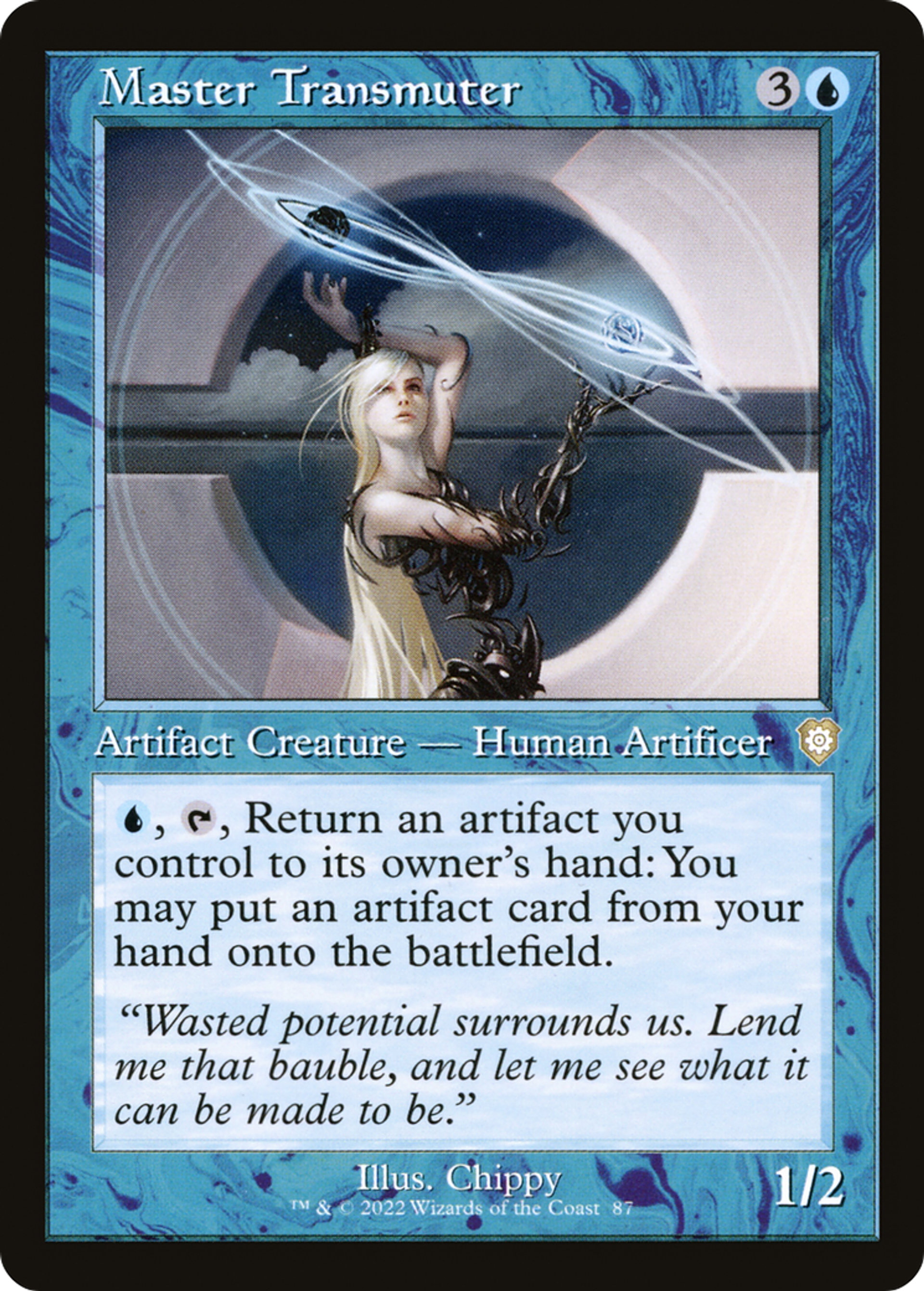 Master Transmuter — The Brothers' War Commander — Magic: The Gathering