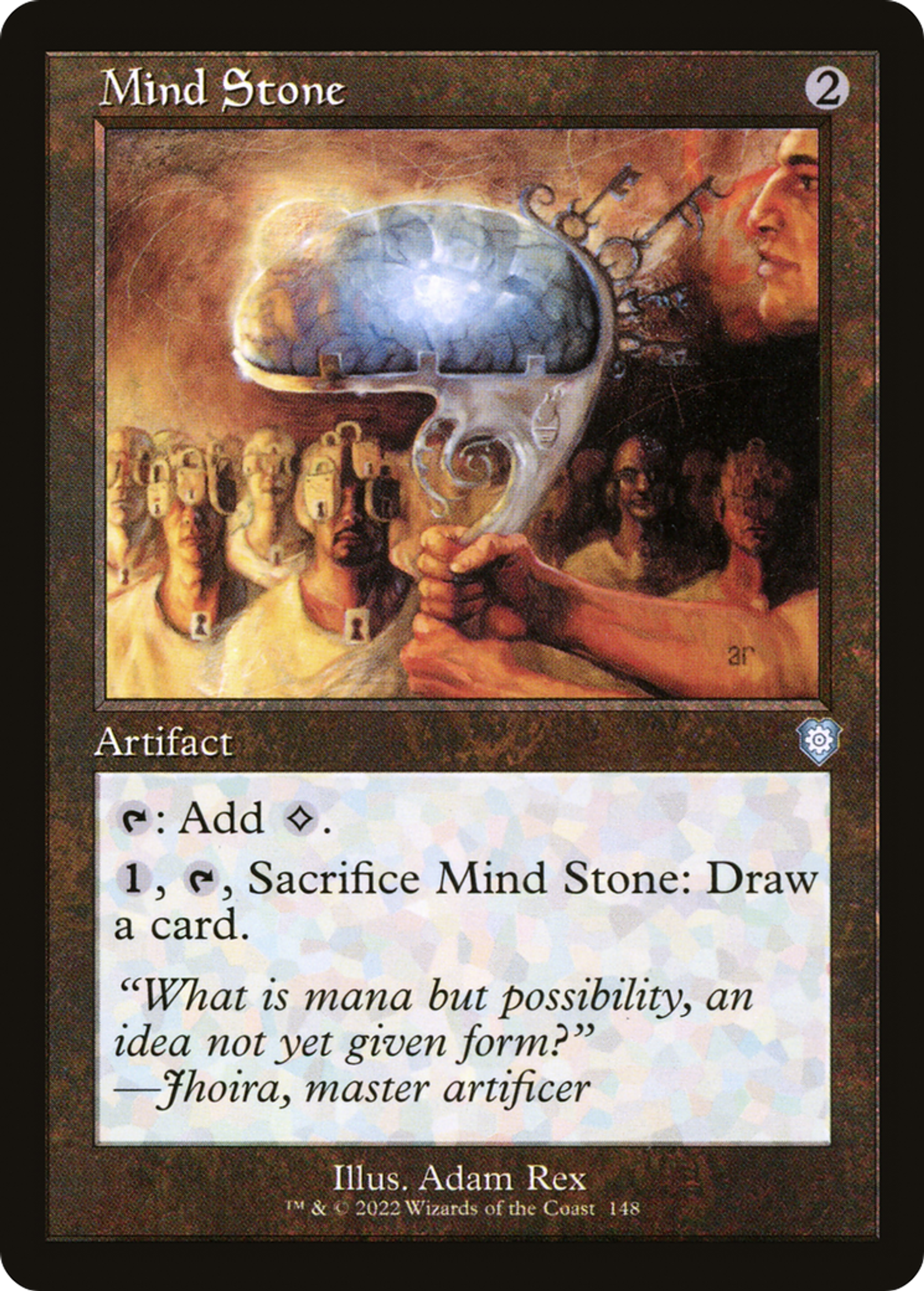 Pierre de l'esprit — The Brothers' War Commander — Magic: The Gathering