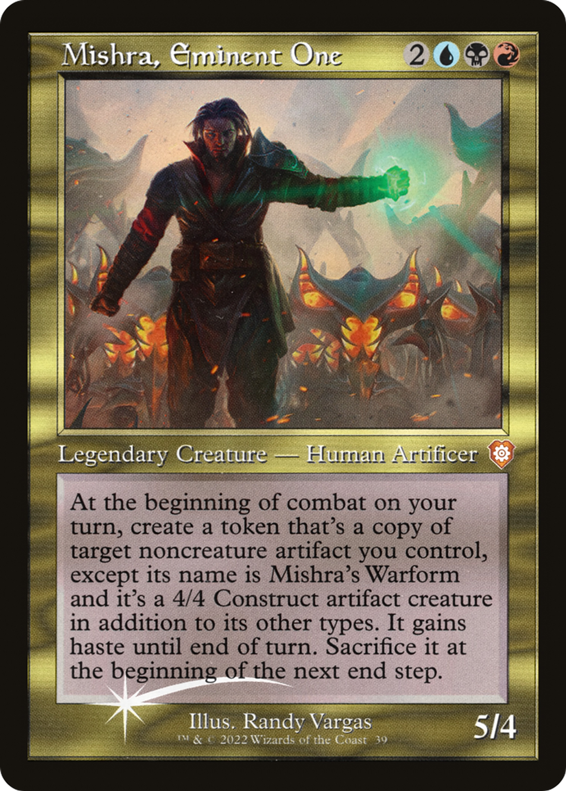 Mishra, Eminent One — The Brothers' War Commander — Magic: The Gathering