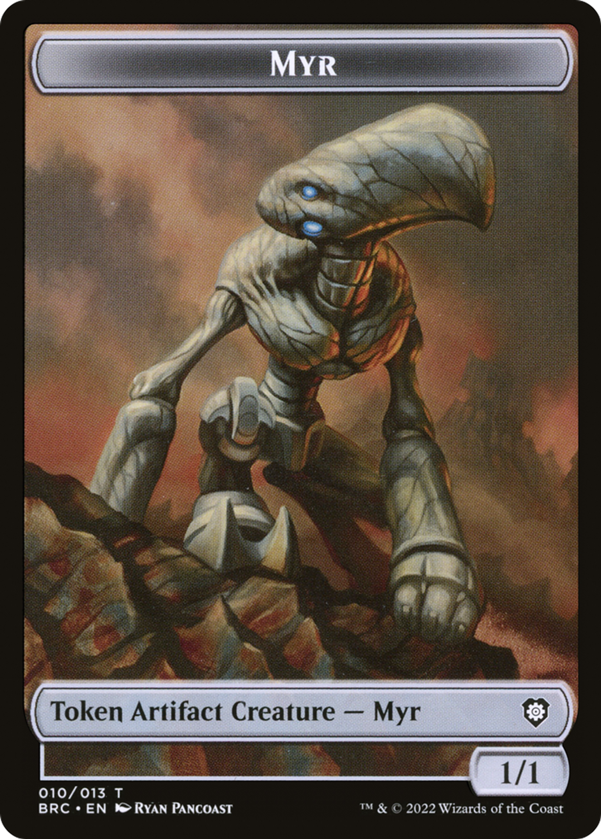 Myr — The Brothers' War Commander — Magic: The Gathering