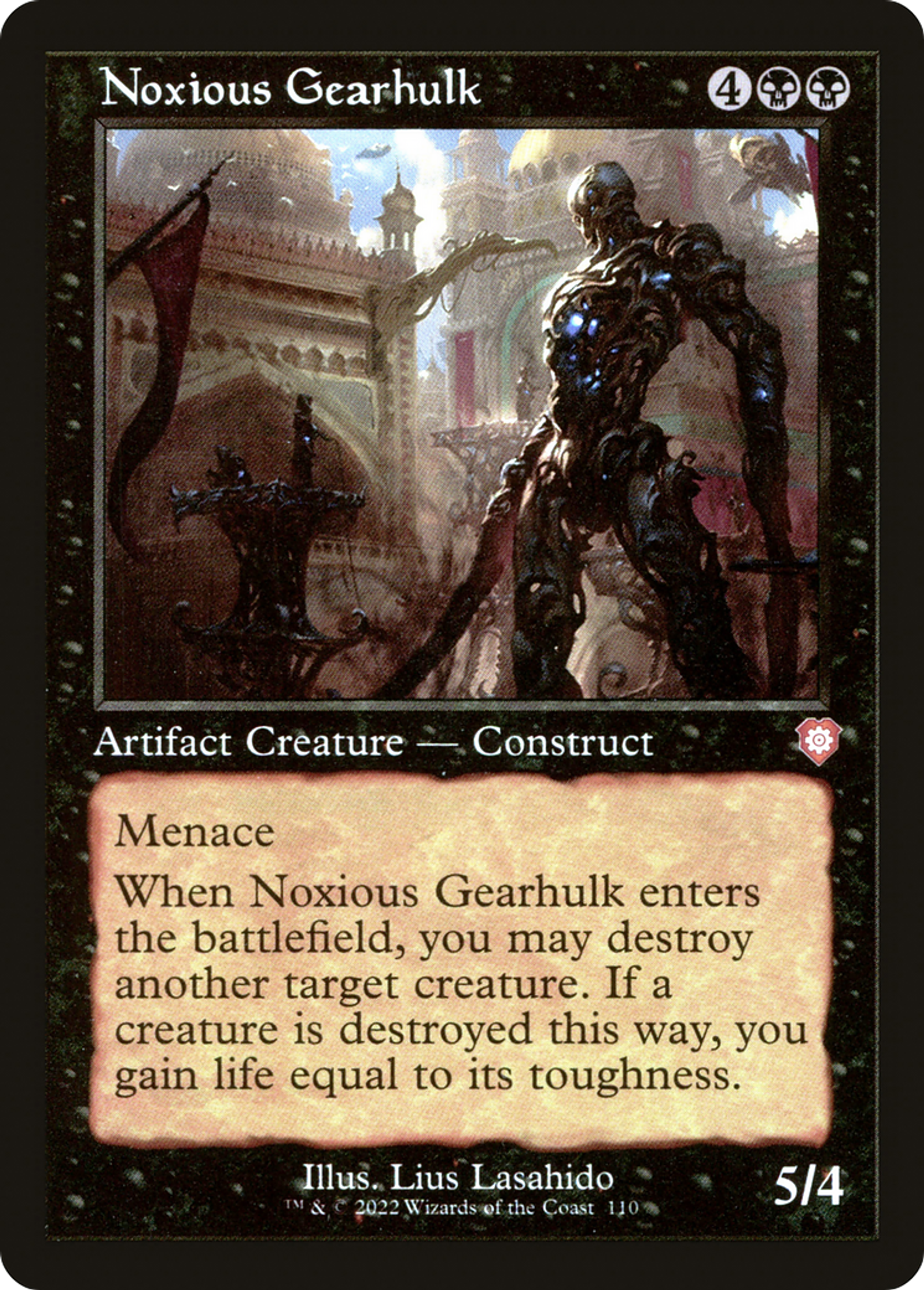 Noxious Gearhulk — The Brothers' War Commander — Magic: The Gathering