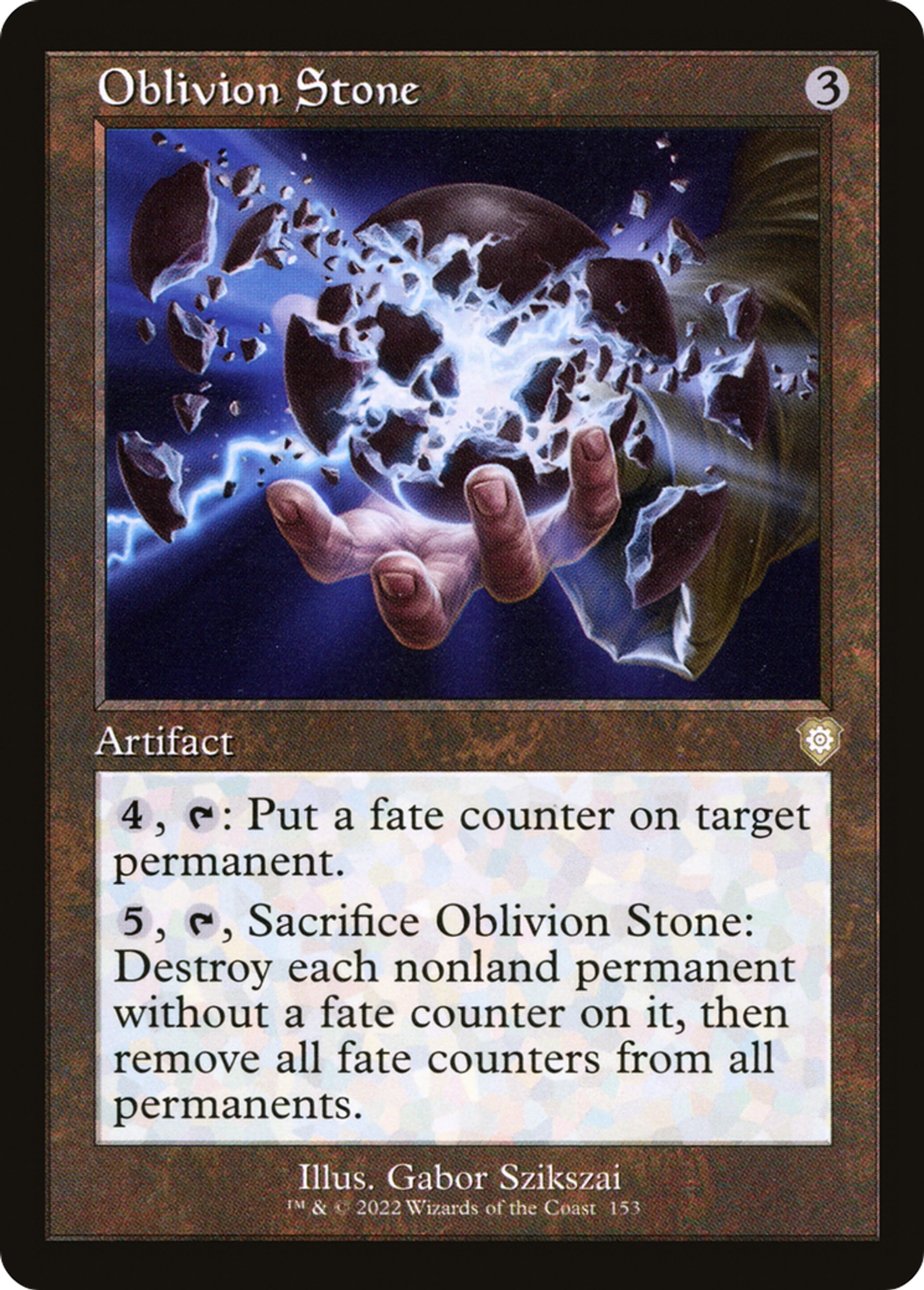 Pierre de l'oubli — The Brothers' War Commander — Magic: The Gathering