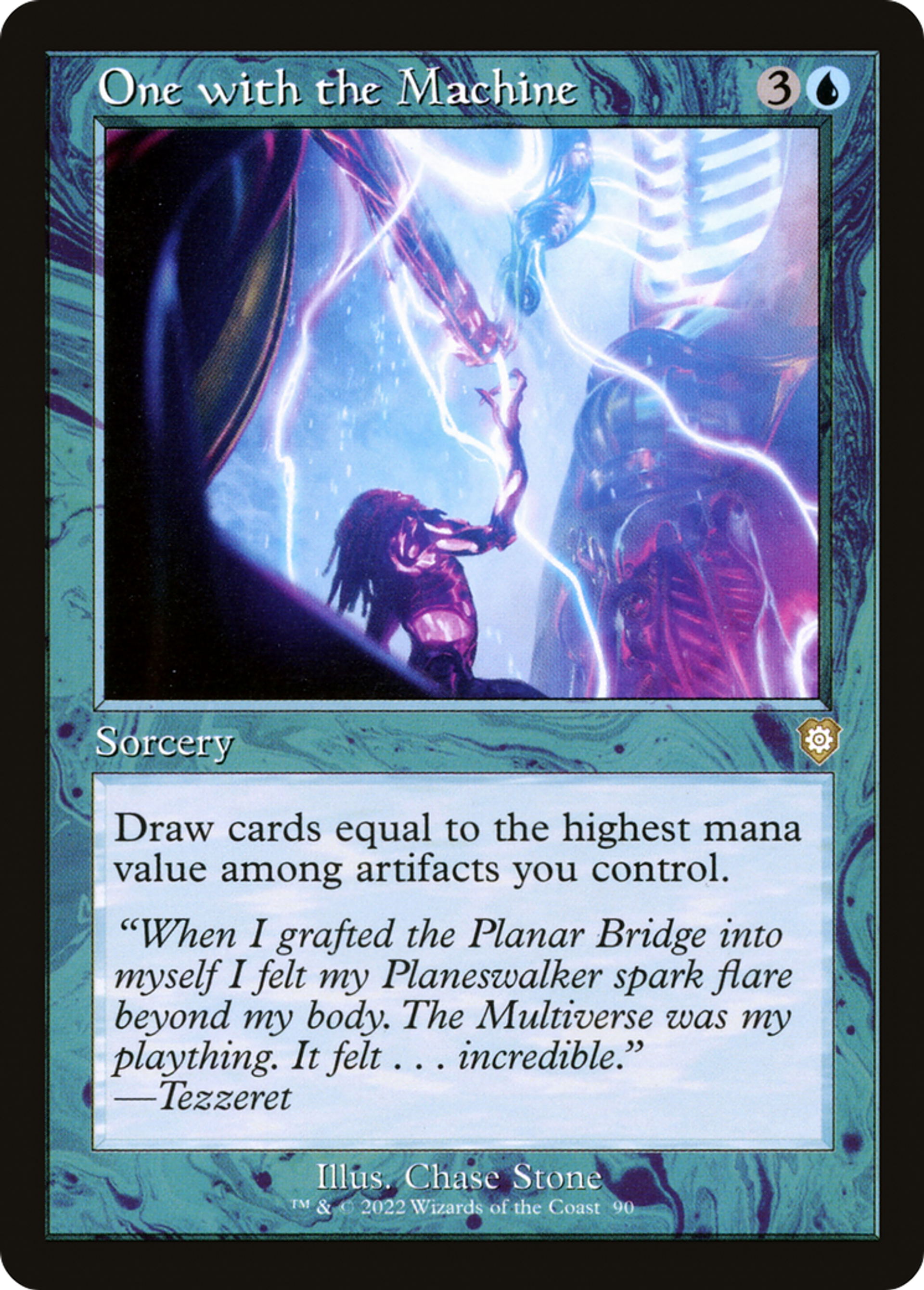 One with the Machine — The Brothers' War Commander — Magic: The Gathering