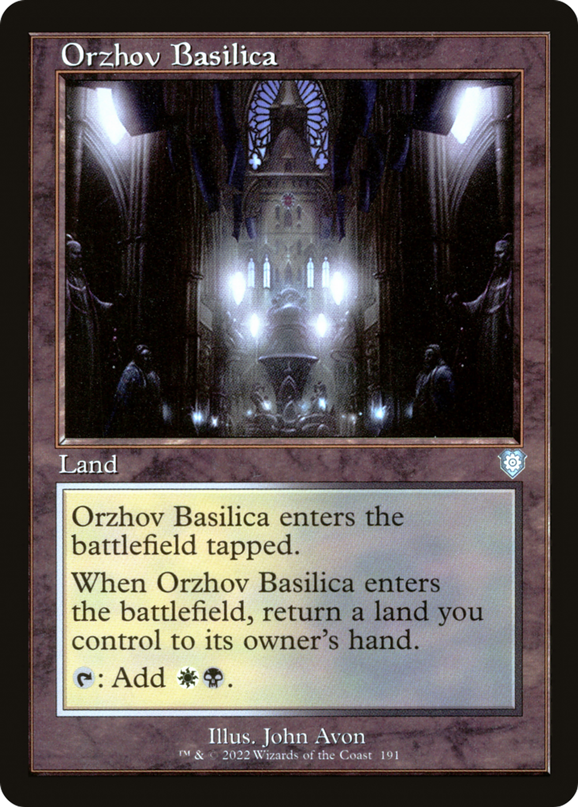 Basilique d'Orzhov — The Brothers' War Commander — Magic: The Gathering