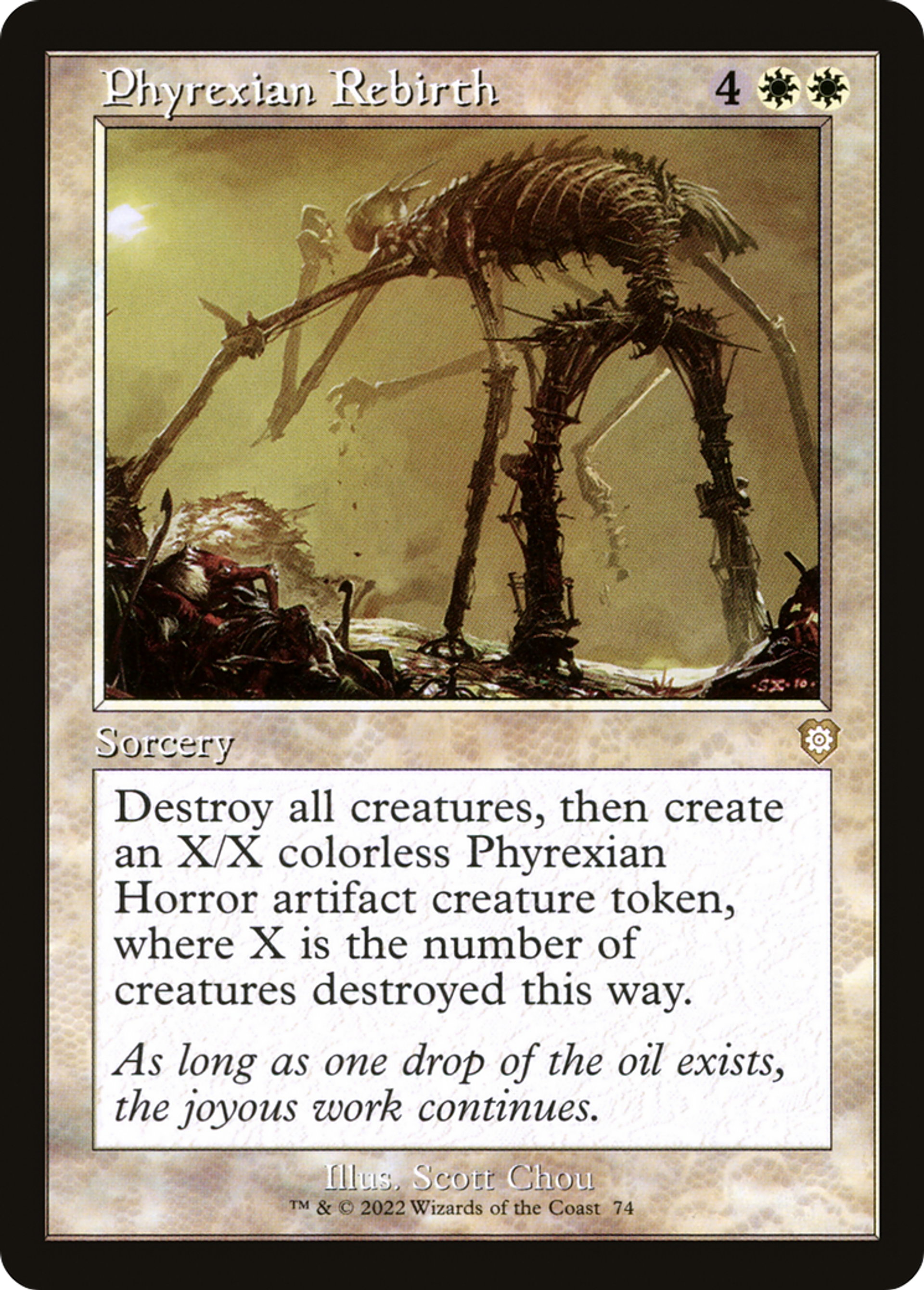Phyrexian Rebirth — The Brothers' War Commander — Magic: The Gathering