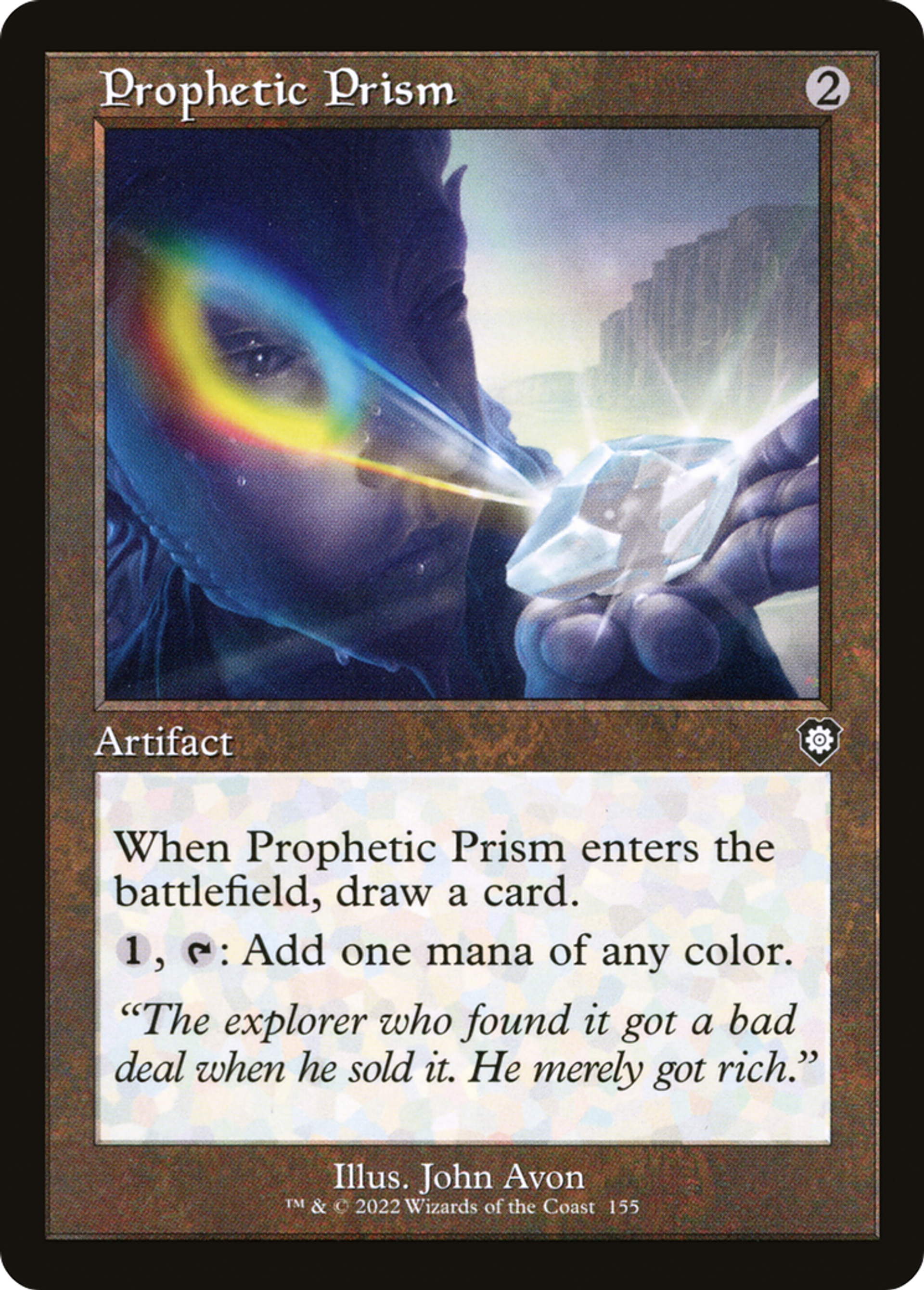 Prisme prophétique — The Brothers' War Commander — Magic: The Gathering