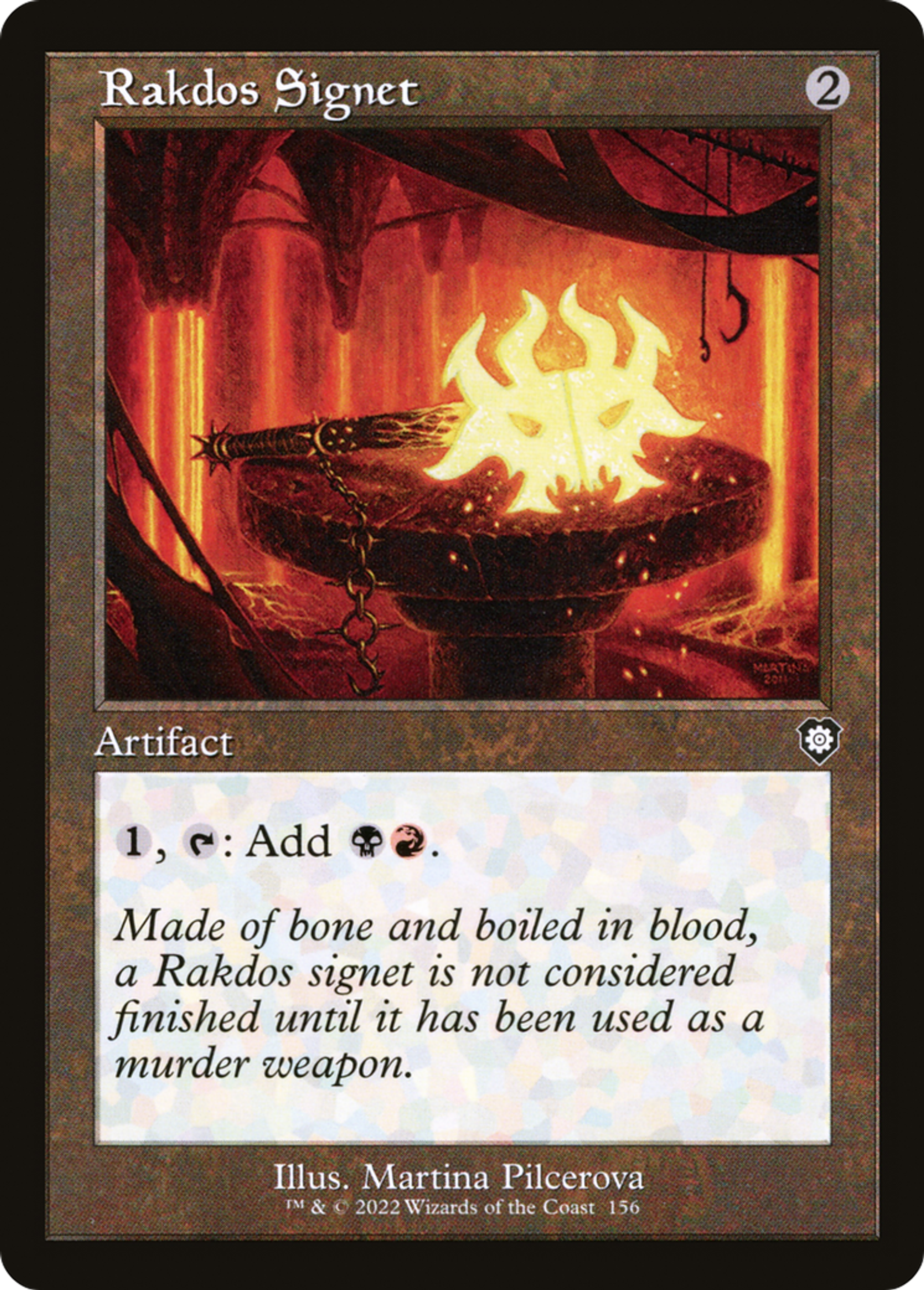 Cachet de Rakdos — The Brothers' War Commander — Magic: The Gathering