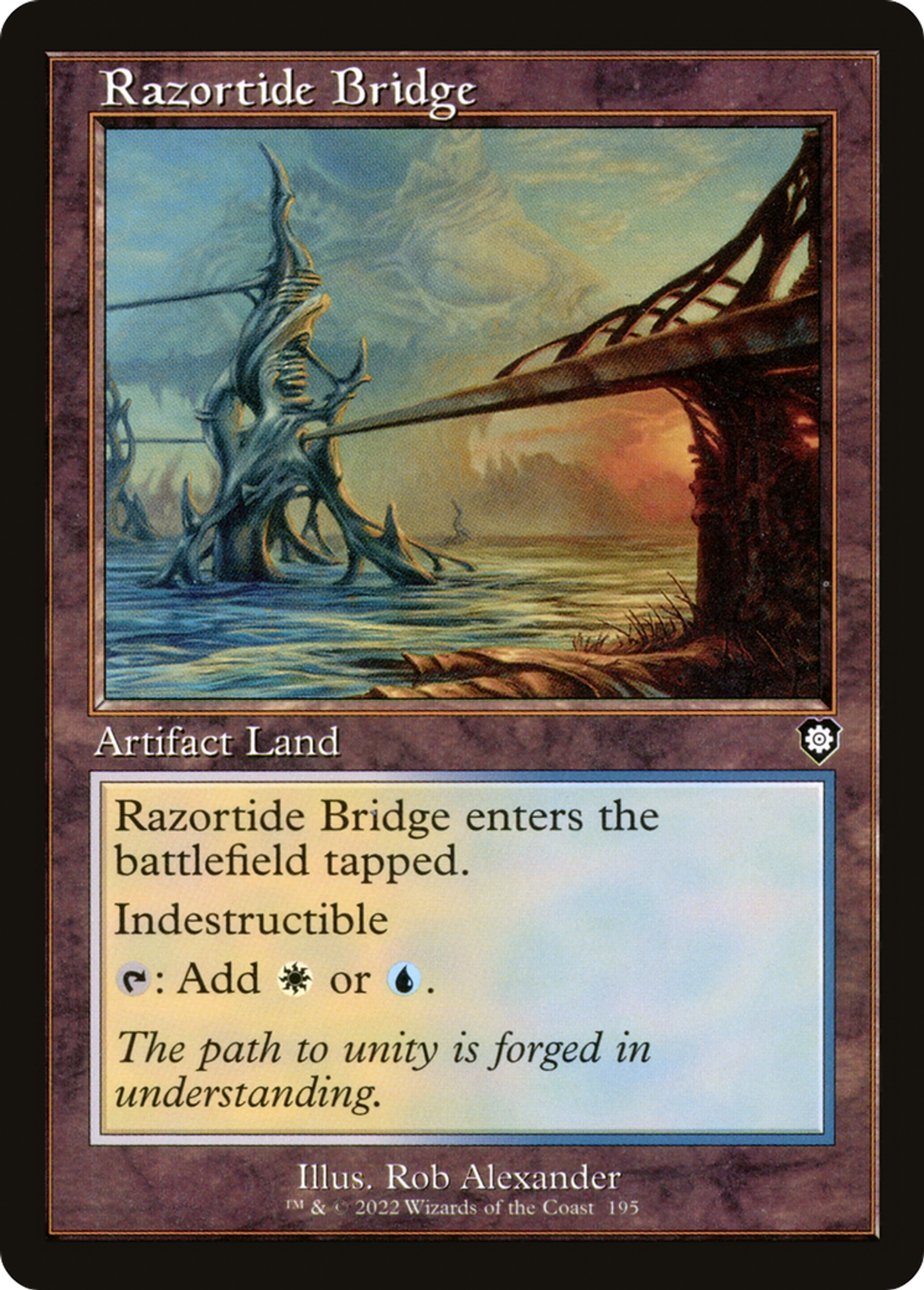 Pont de Lamejusant — The Brothers' War Commander — Magic: The Gathering