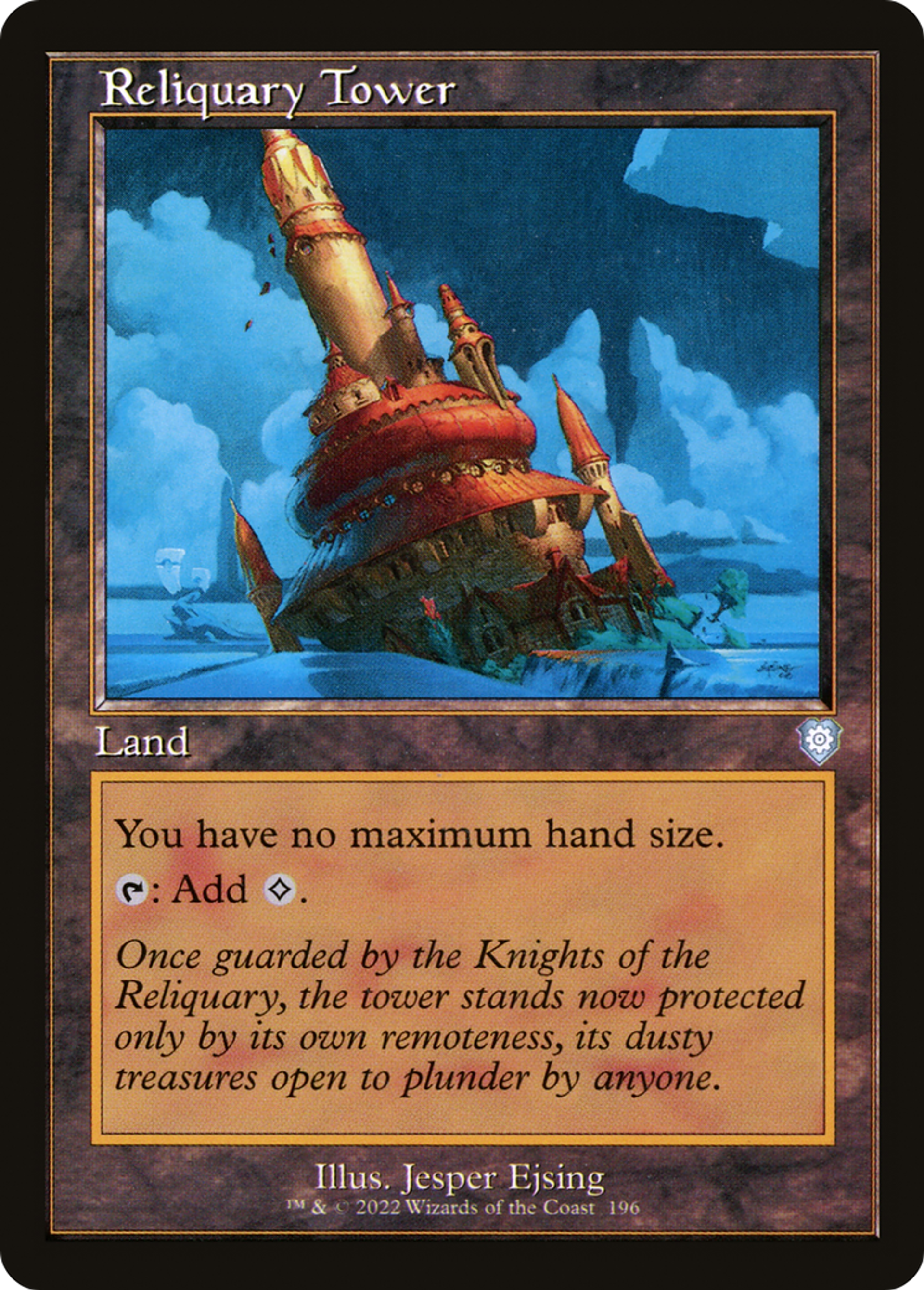 Reliquary Tower — The Brothers' War Commander — Magic: The Gathering