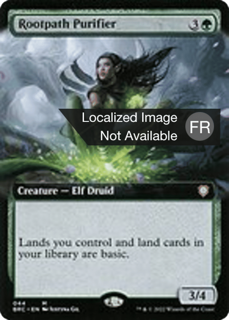 Purificatrice de la Voie des racines — The Brothers' War Commander — Magic: The Gathering