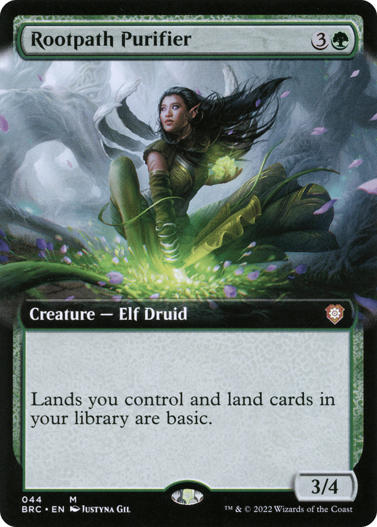 Rootpath Purifier — The Brothers' War Commander — Magic: The Gathering