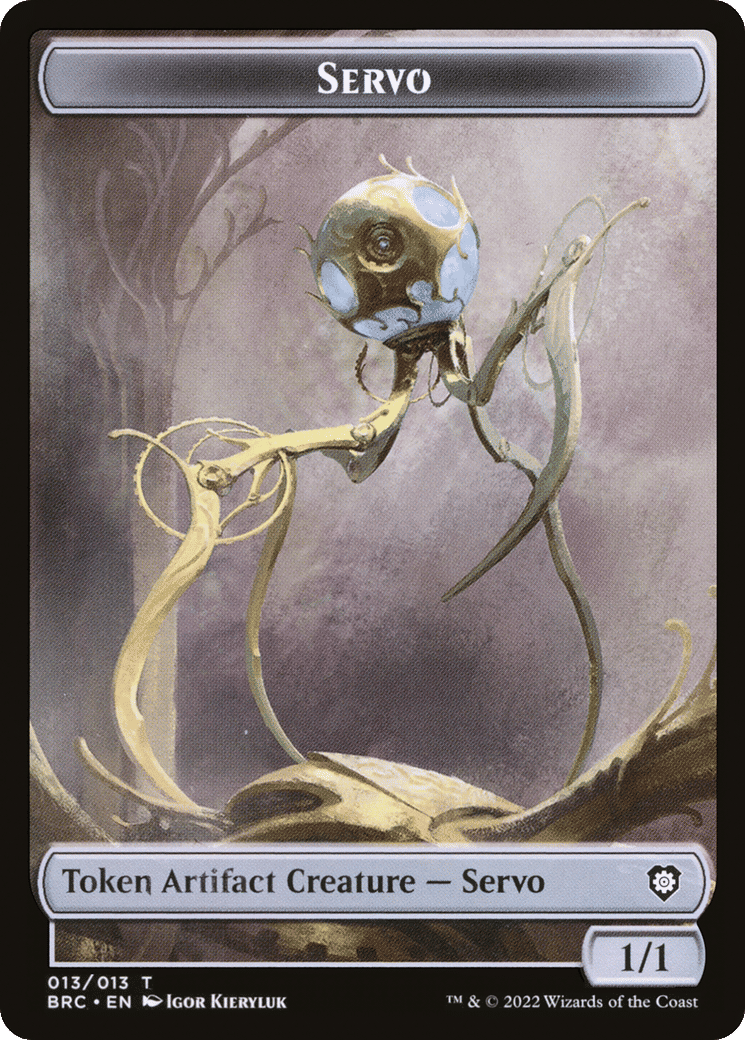 Servo — The Brothers' War Commander — Magic: The Gathering