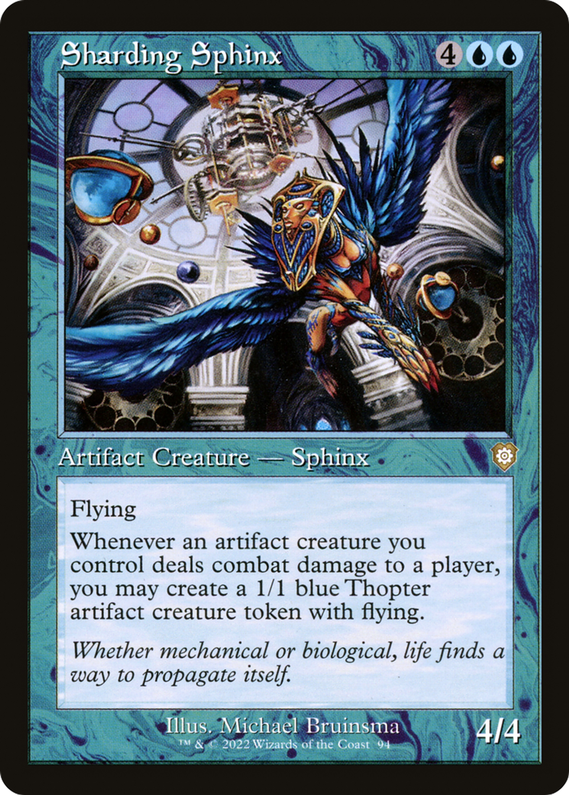 Sharding Sphinx — The Brothers' War Commander — Magic: The Gathering