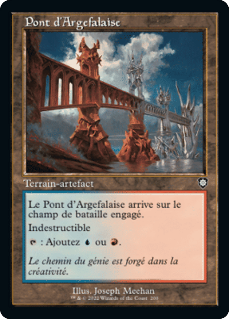 Pont d'Argefalaise — The Brothers' War Commander — Magic: The Gathering