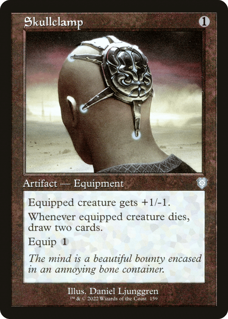 Skullclamp — The Brothers' War Commander — Magic: The Gathering