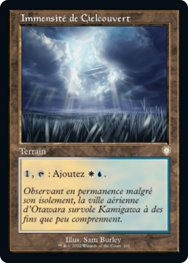 Immensité de Cielcouvert — The Brothers' War Commander — Magic: The Gathering