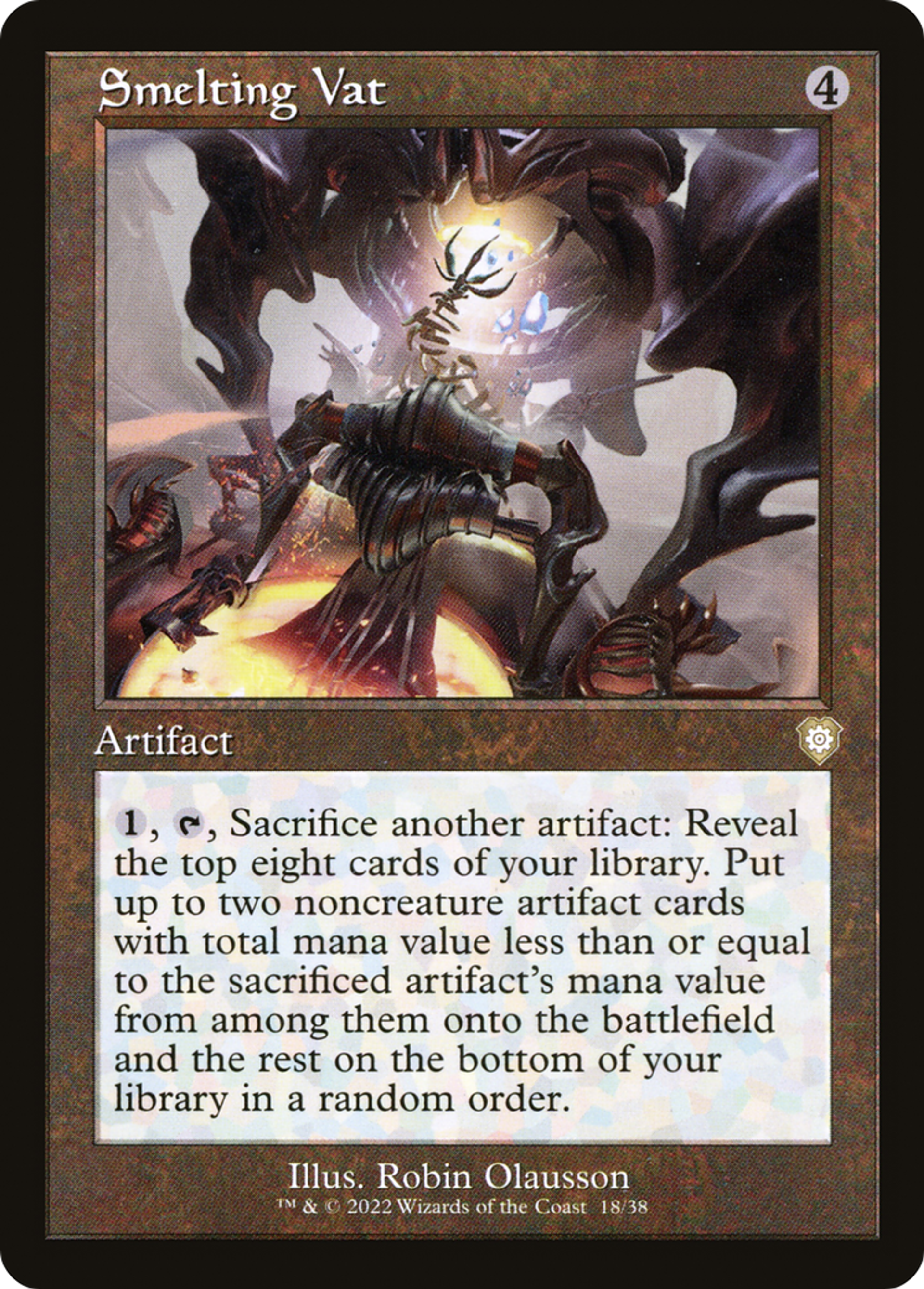 Cuve de fonderie — The Brothers' War Commander — Magic: The Gathering