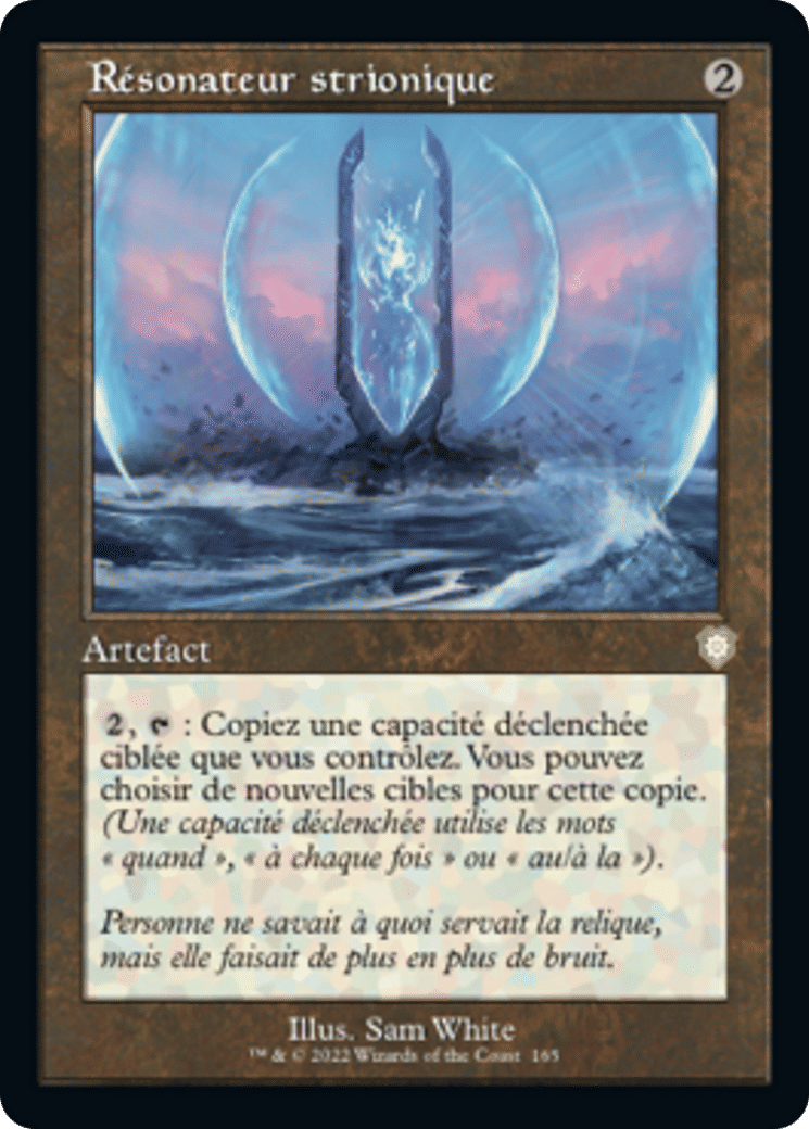 Résonateur strionique — The Brothers' War Commander — Magic: The Gathering