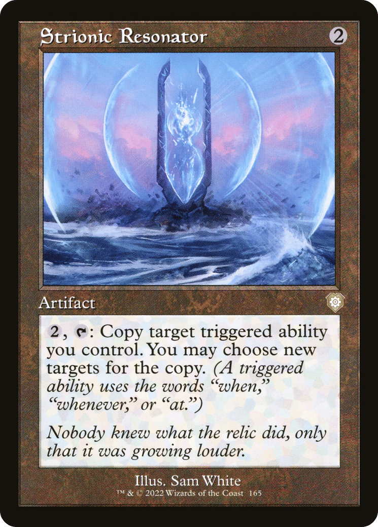 Strionic Resonator from The Brothers' War Commander - Magic: The Gathering